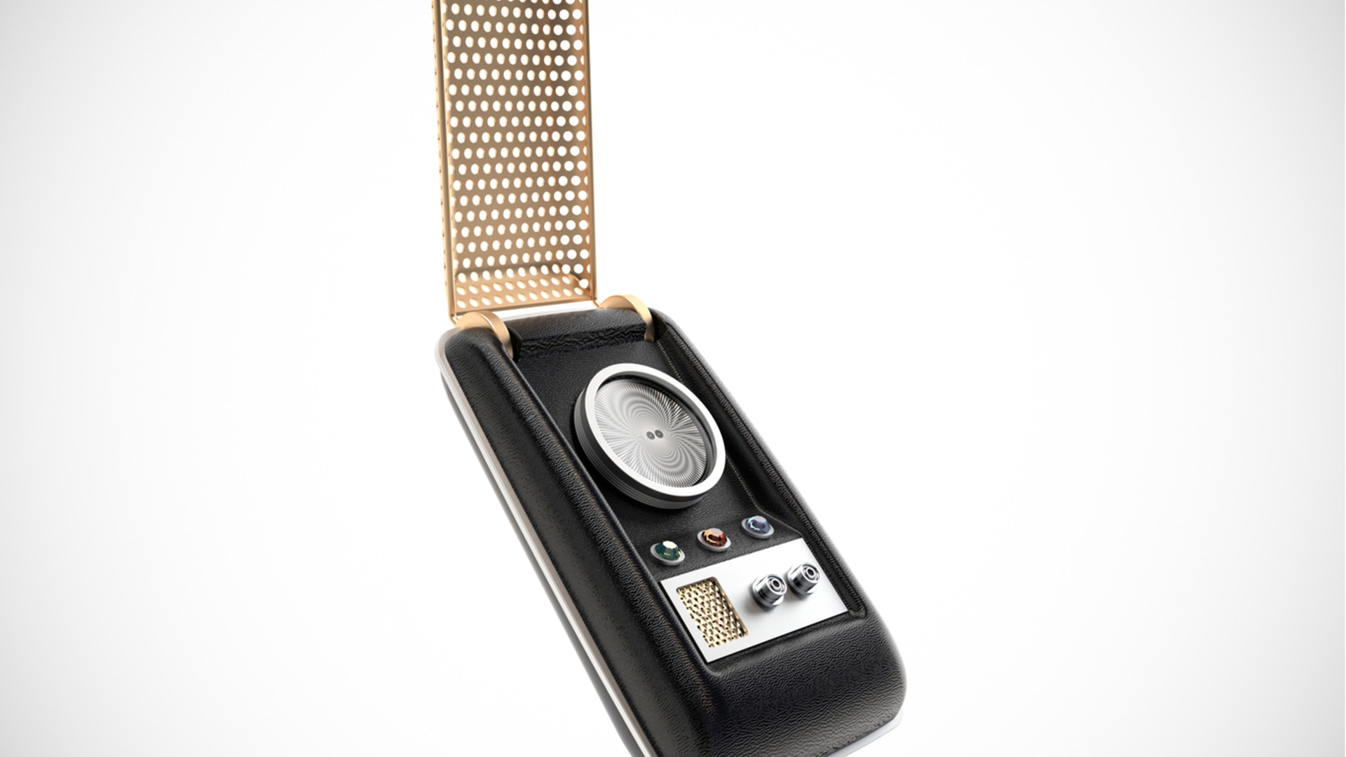 Der Bluetooth-Communicator gleicht seinem Star Trek-Vorbild bis ins Detail