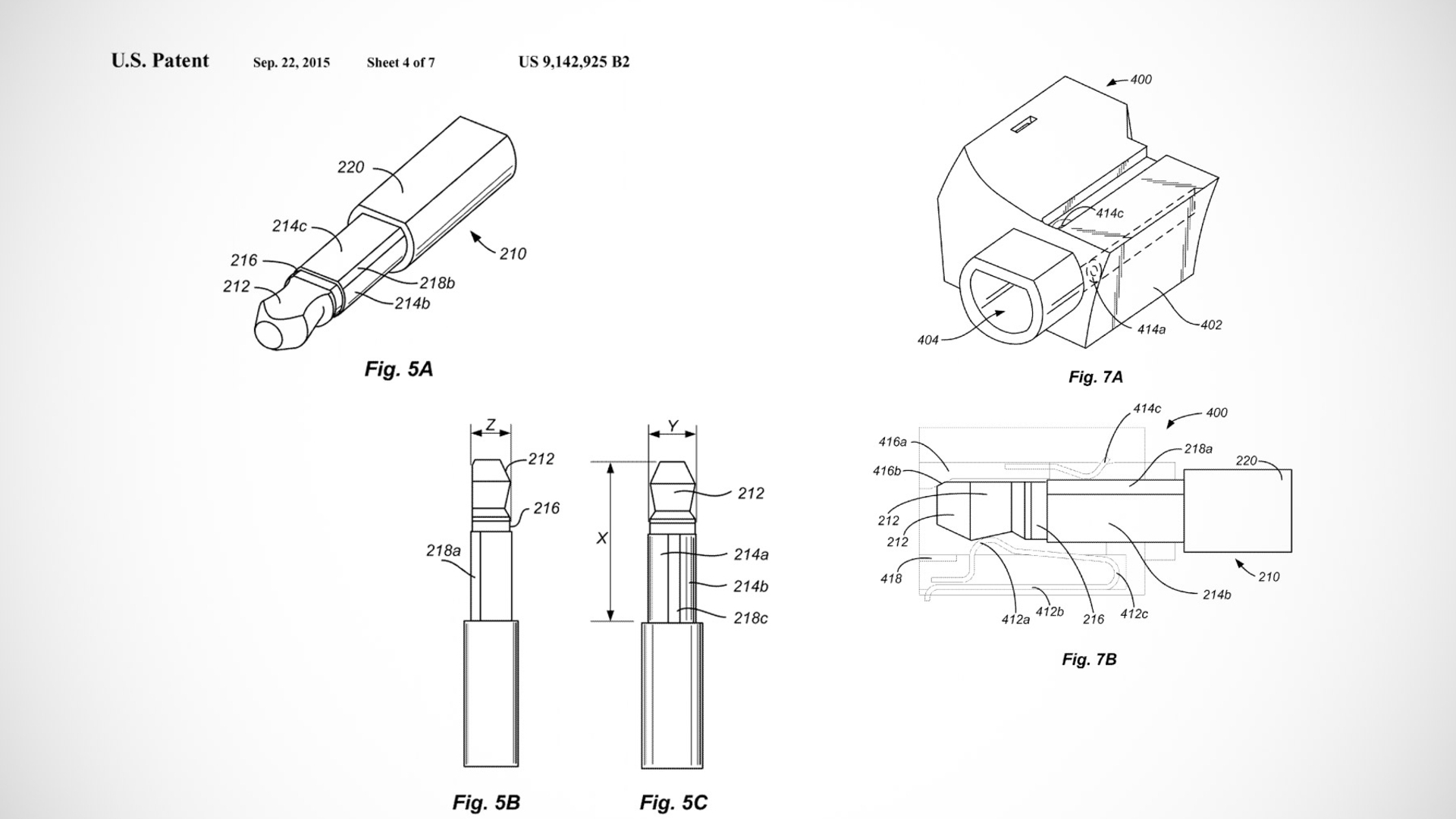 Apple Patent Klinkenstecker