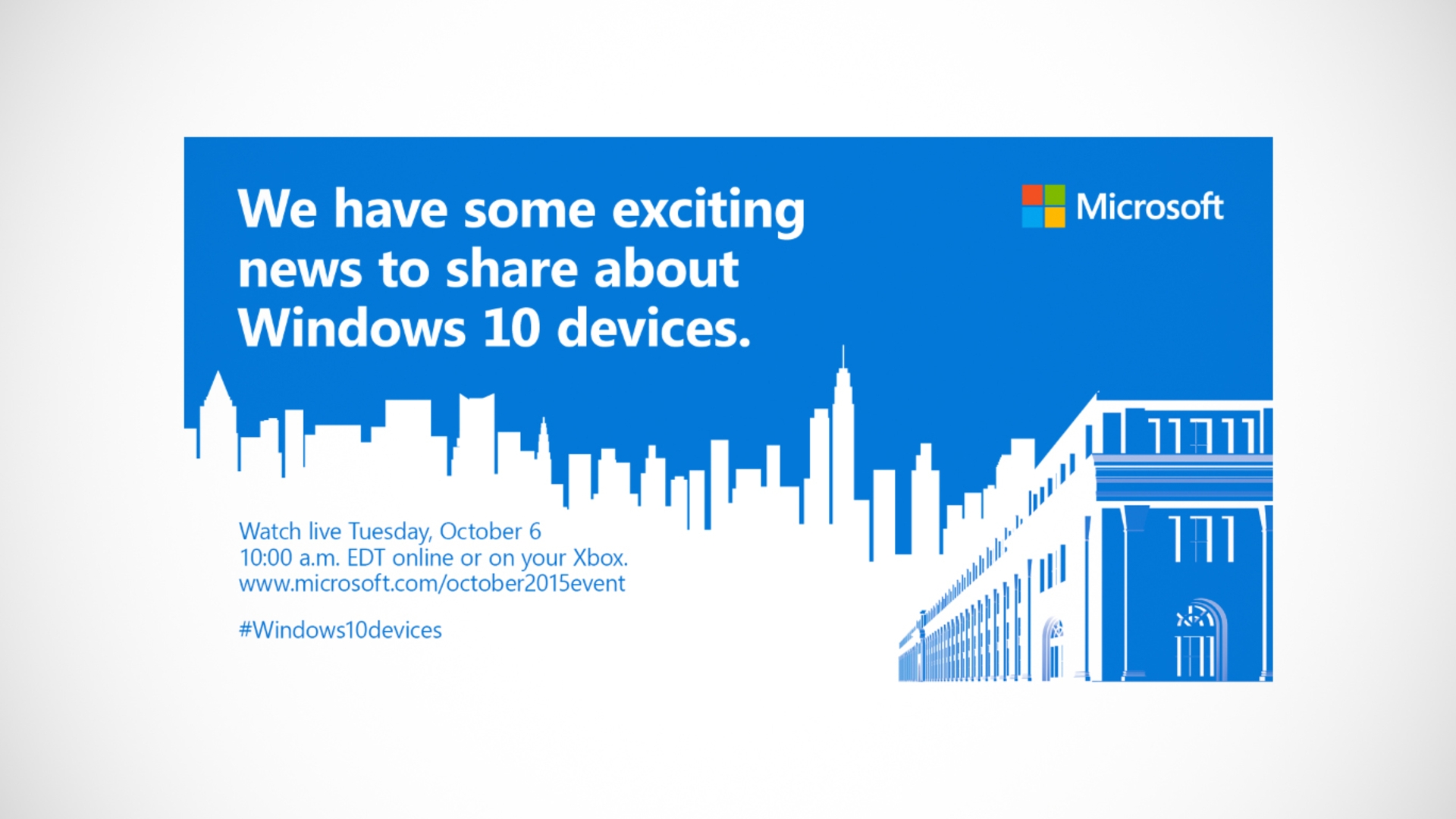 Microsoft Event Einladung Microsoft Event Einladung