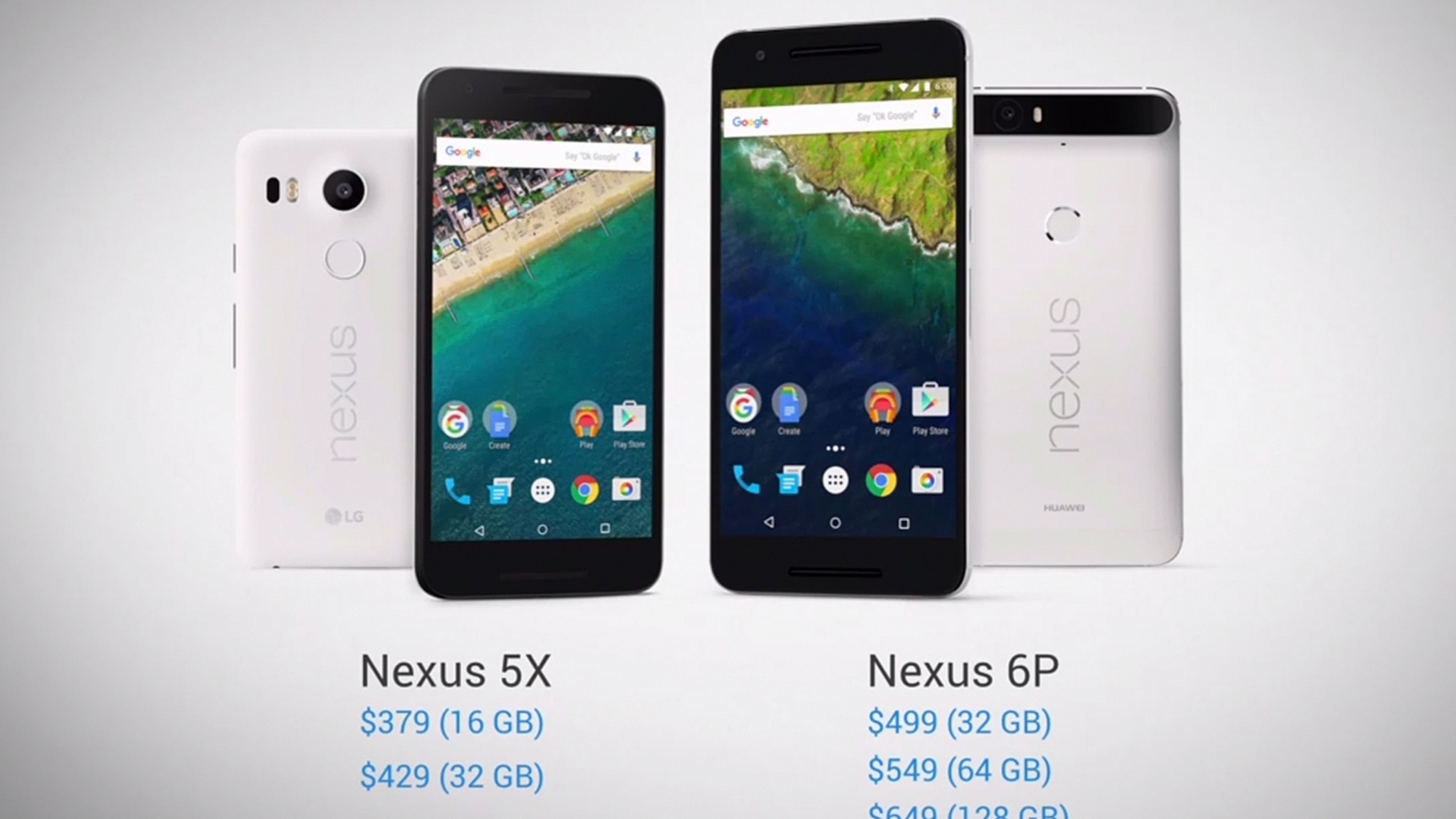 Google Nexus 5X 6P Google Nexus 5X 6P