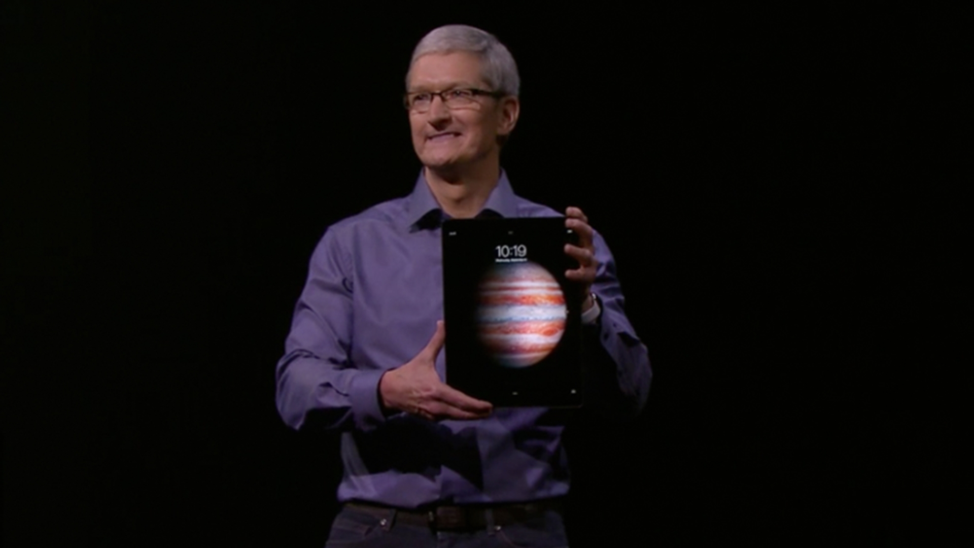 Das iPad Pro ist 12,9 Zoll groß. Das iPad Pro ist 12,9 Zoll groß.