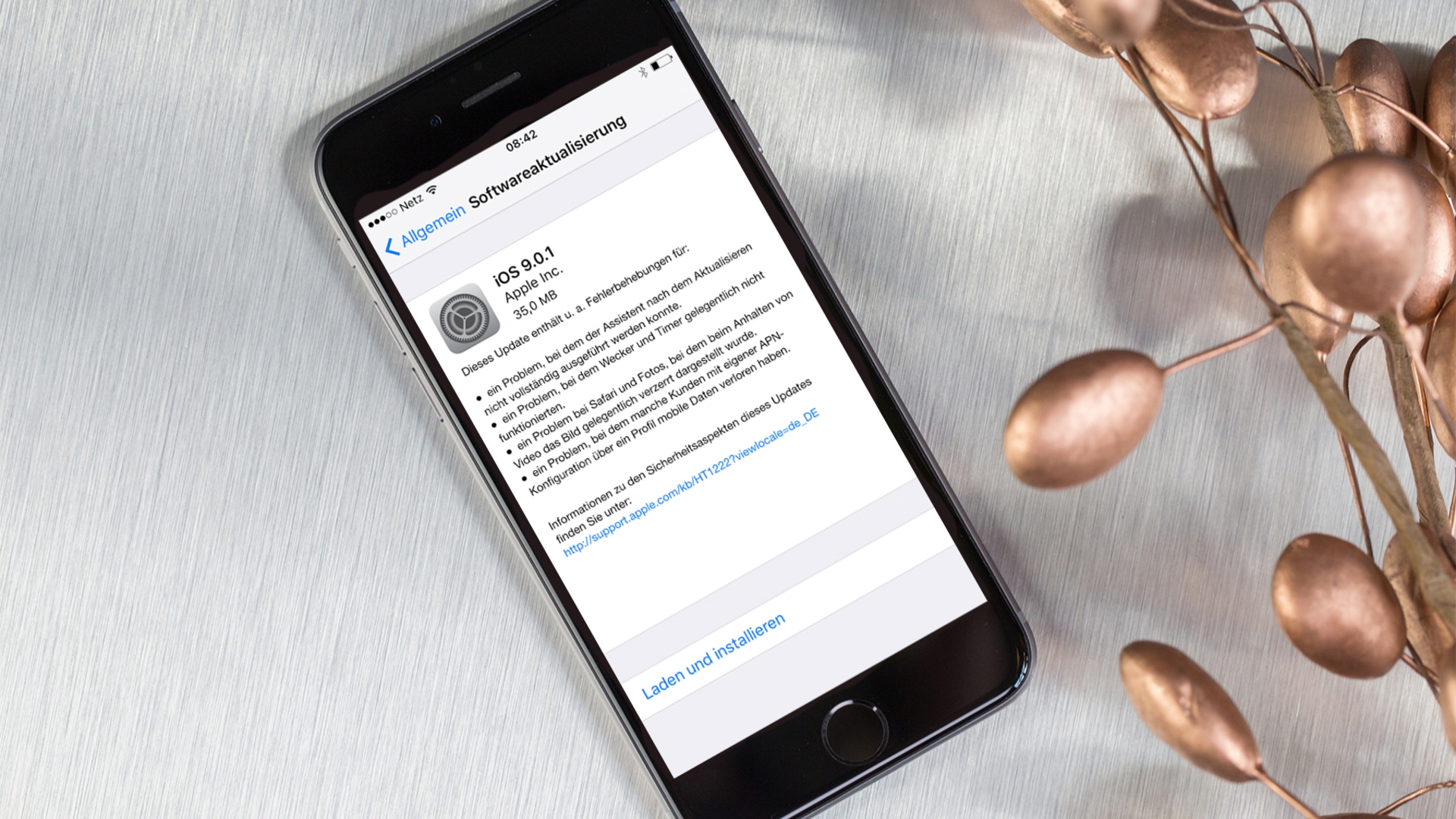 iOS 9 Beta 2 Softwareaktualisierung