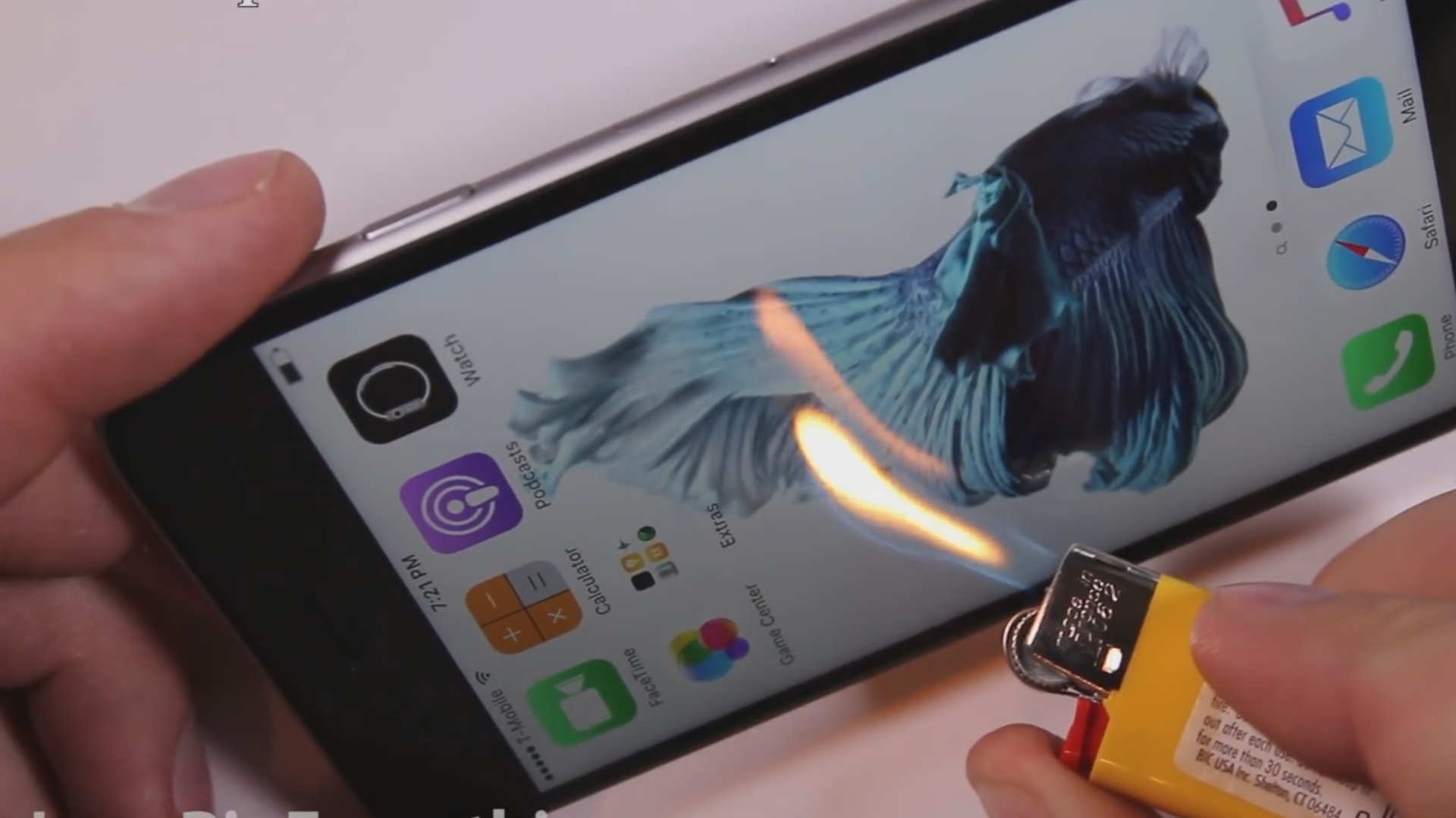 iPhone 6s Härtetest iPhone 6s Härtetest