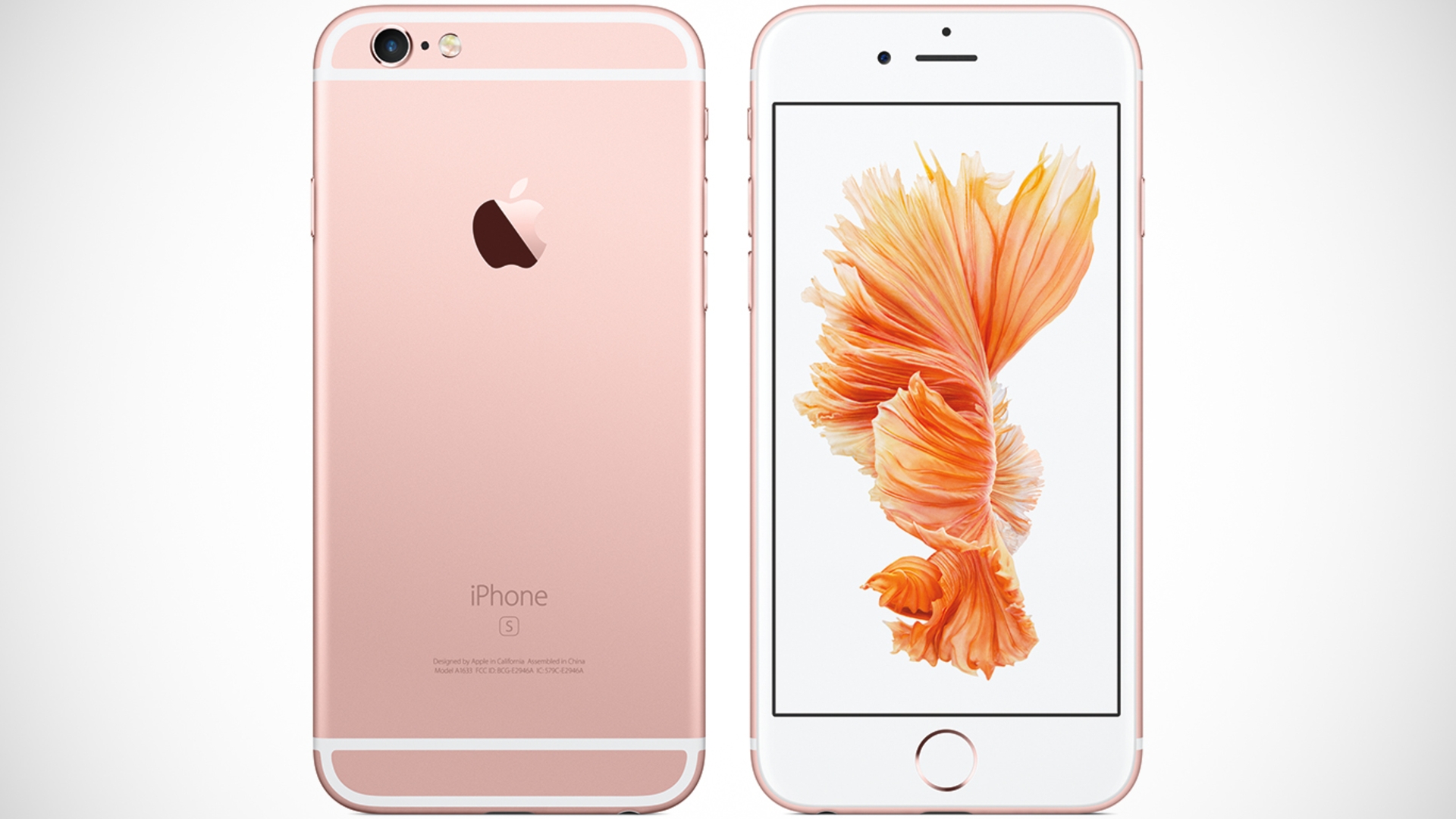 iPhone 6s, Rosé Gold, Display, Rückseite