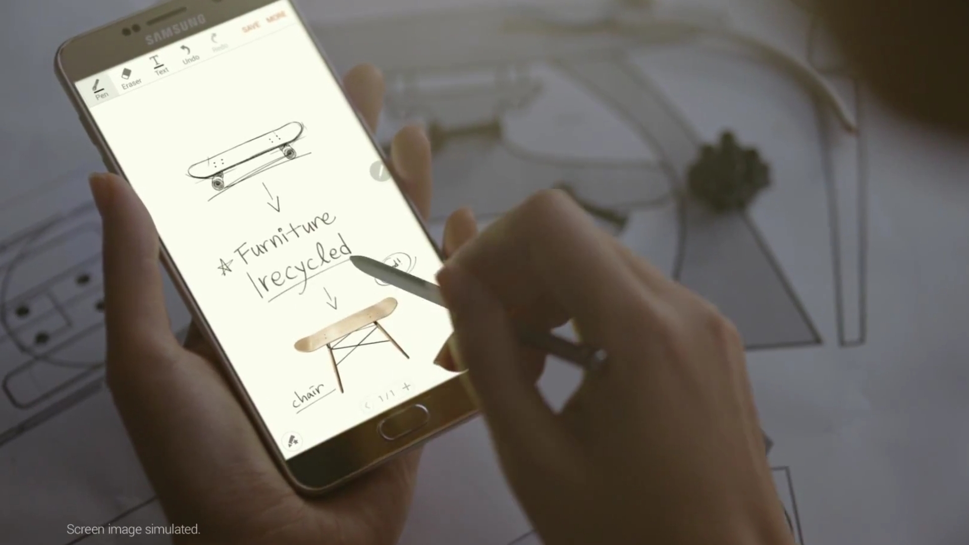 Galaxy Note 5 Werbung