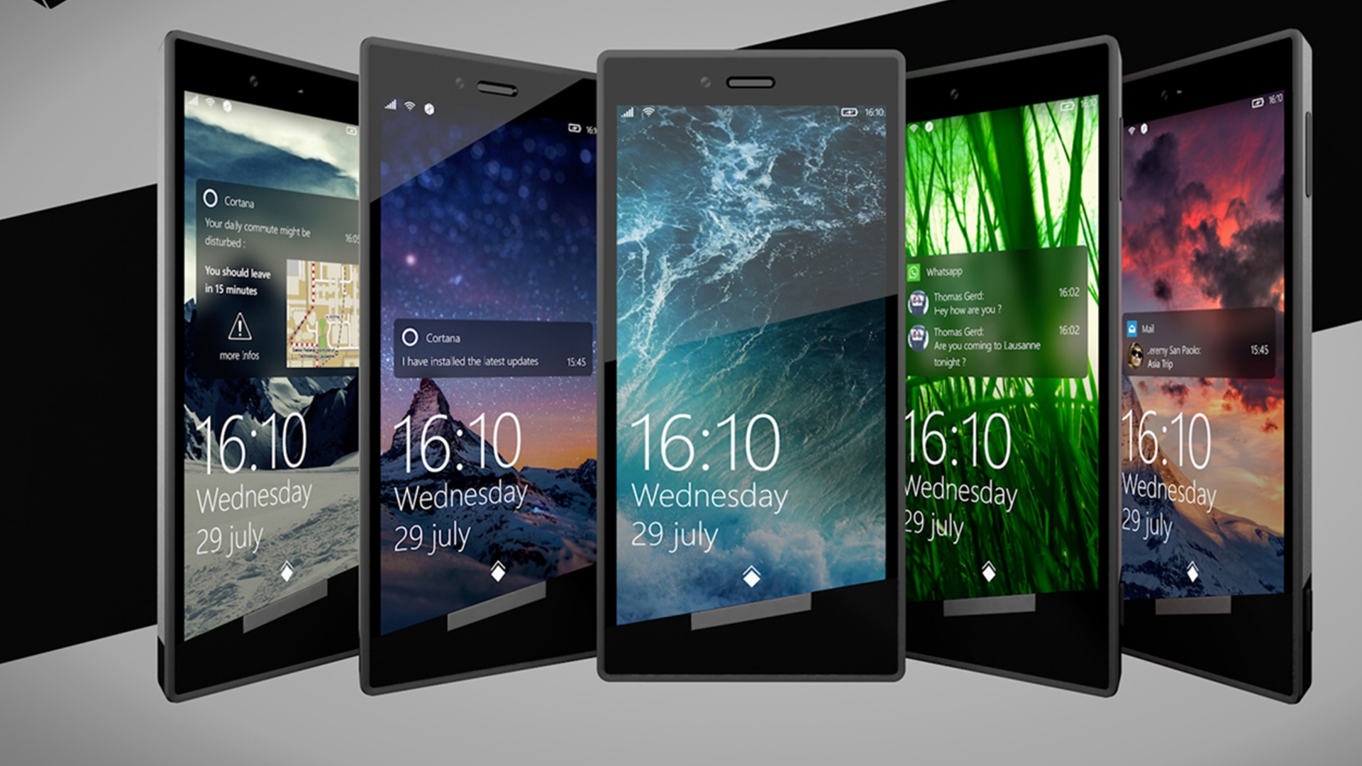 Microsoft Surface Phone Konzept Microsoft Surface Phone Konzept