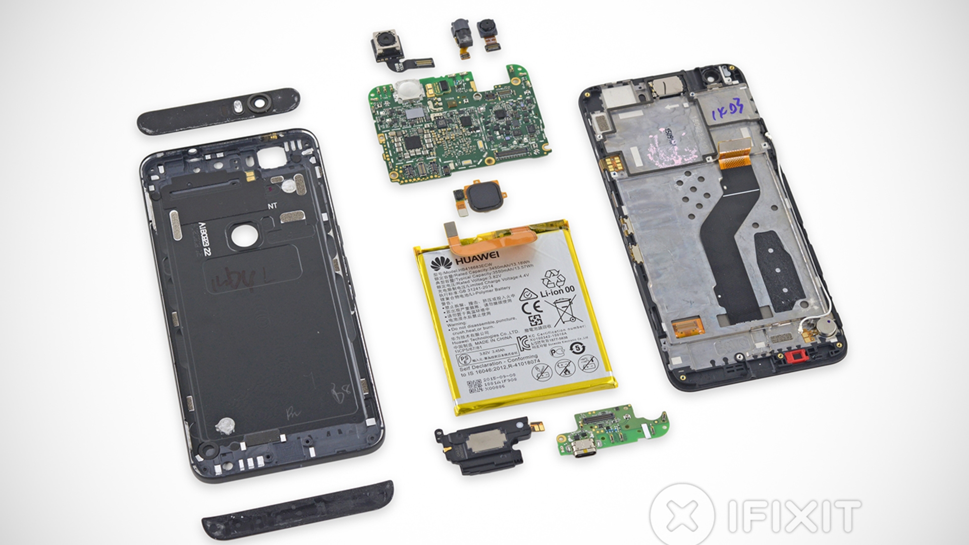 Huawei Google Nexus 6P Teardown