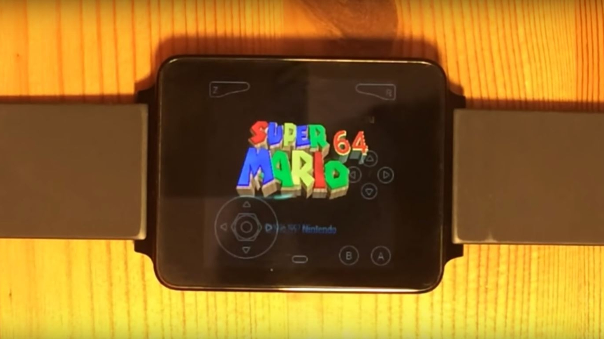 Nintendo Mario Zelda LG G Watch Mario Zelda LG G Watch