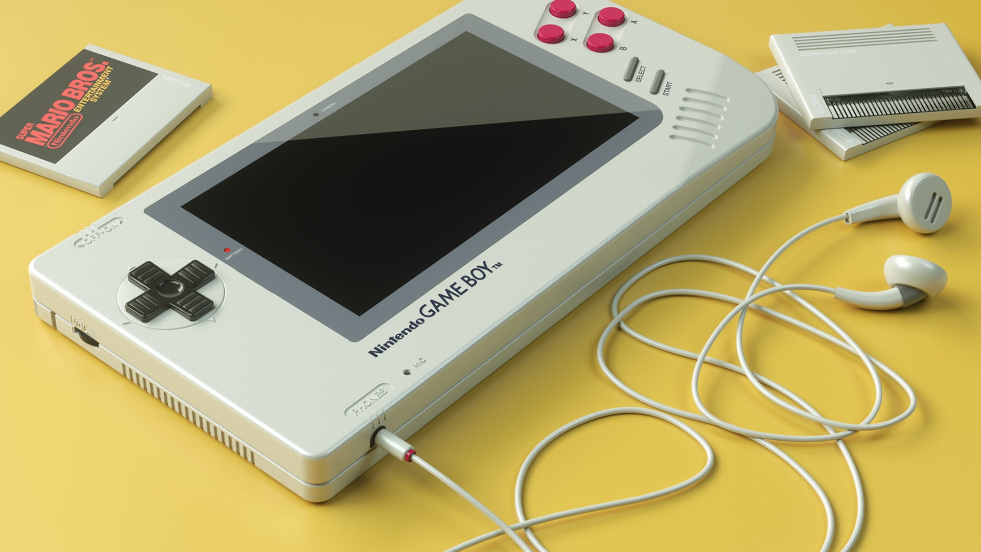 Game Boy 1up concept Florian Renner Game Boy 1up concept Florian Renner