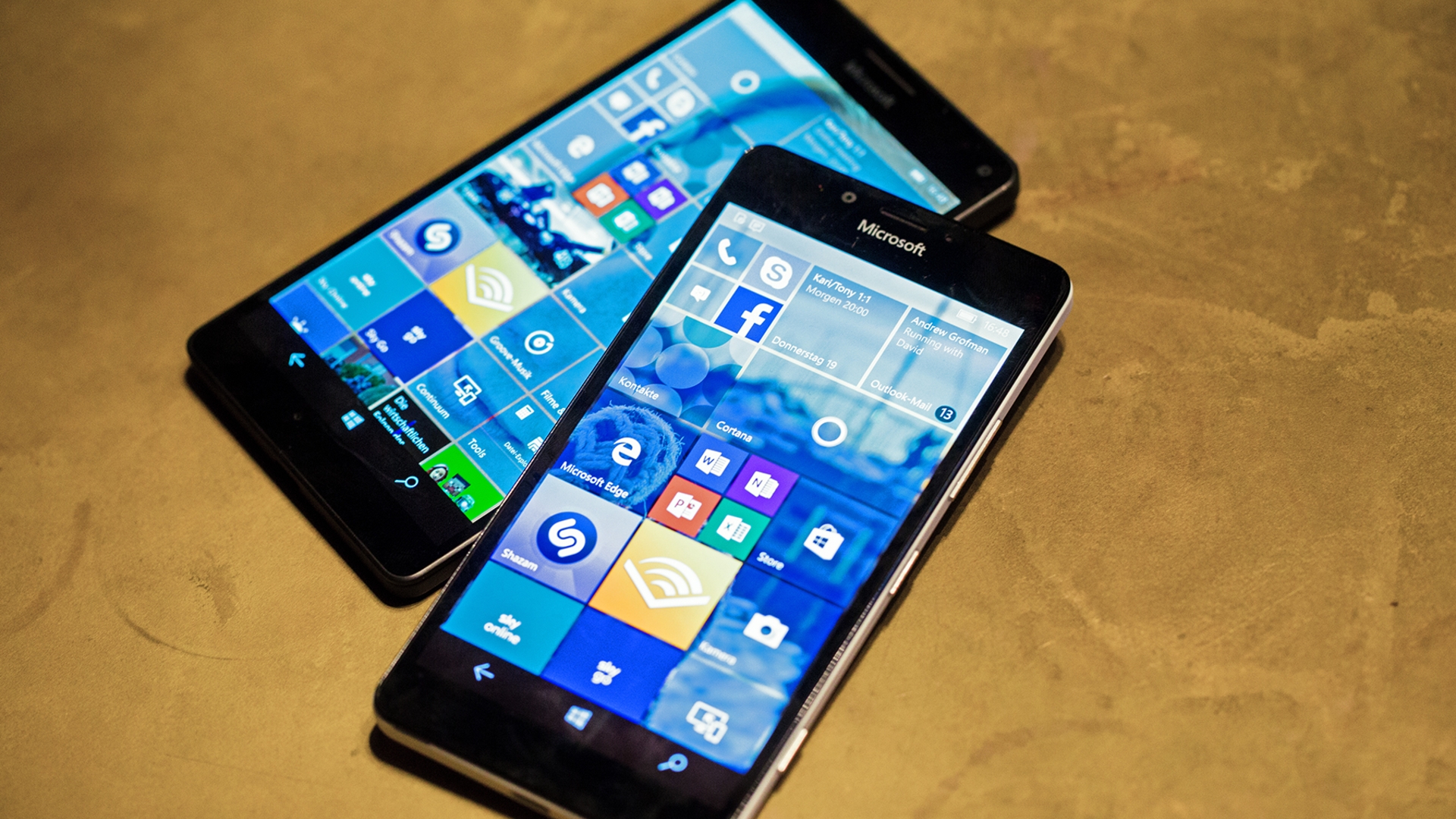 Microsoft Lumia 950 und 950 XL.