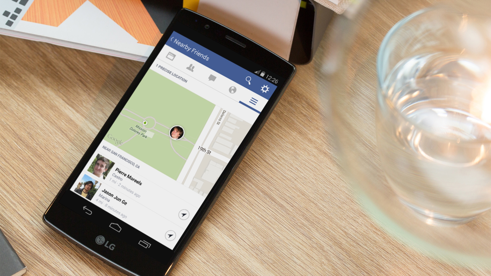 Facebook auf dem LG G4