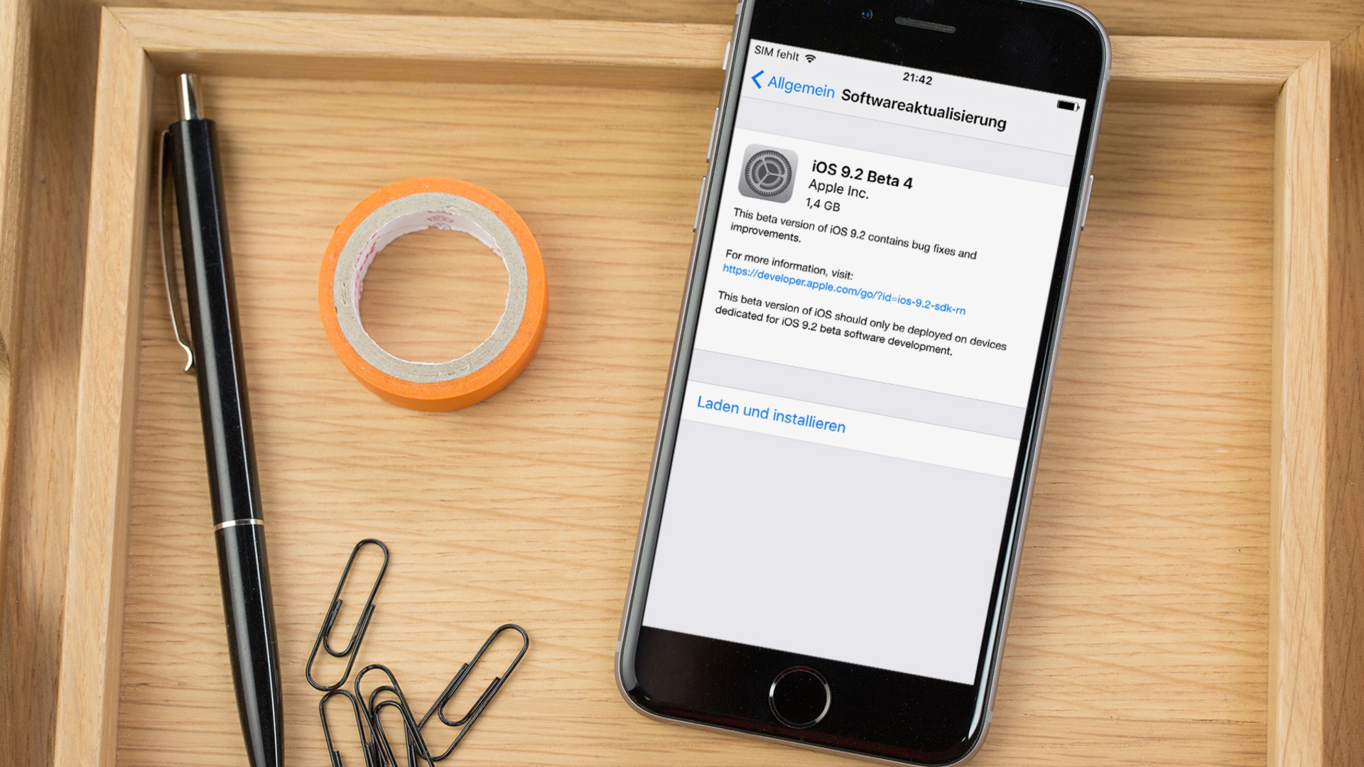 iOS 9.2 Beta 4 iOS 9.2 Beta 4