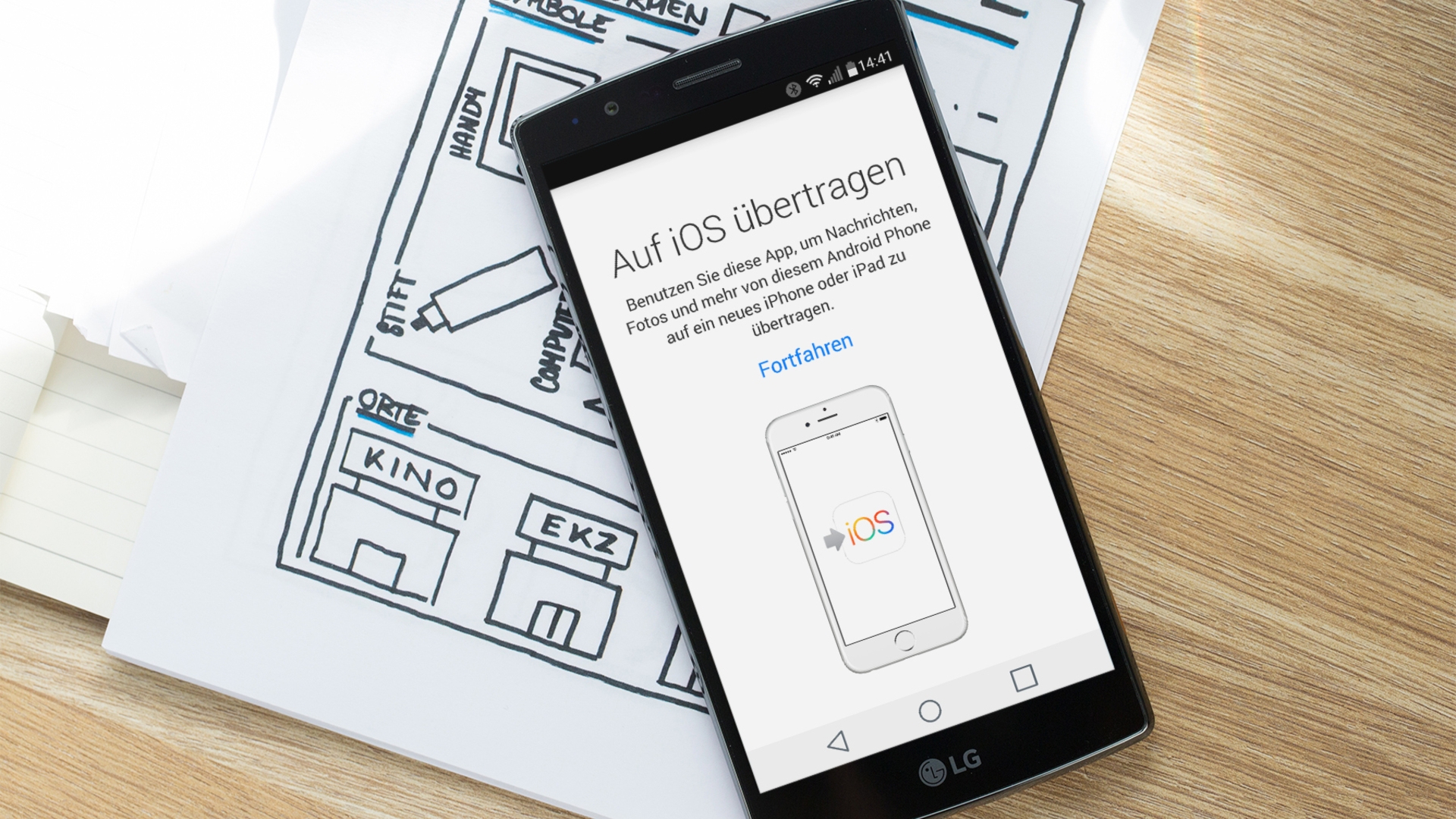 Android zu iOS Umzug Android auf iOS übertragen Beitragsbild