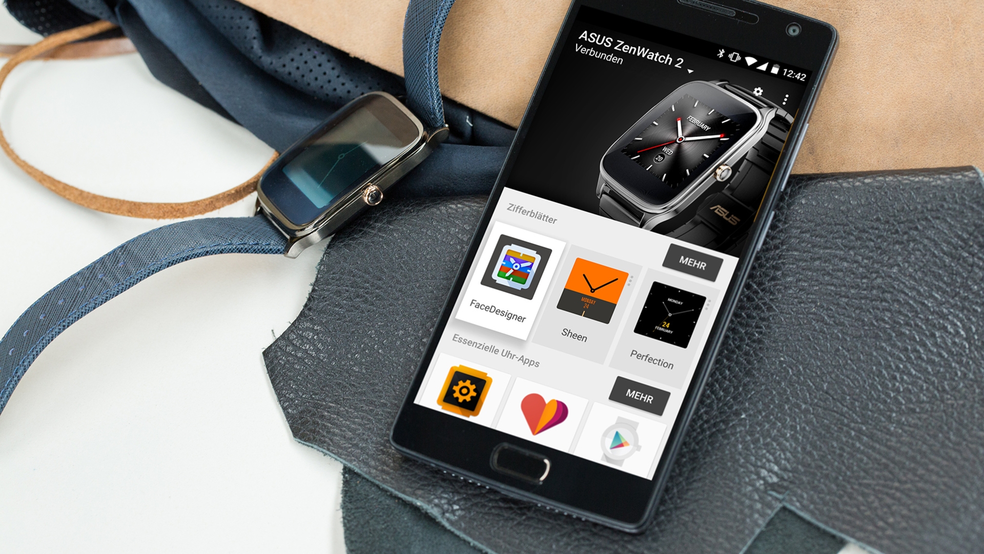 Asus zenwatch 2 manager app online