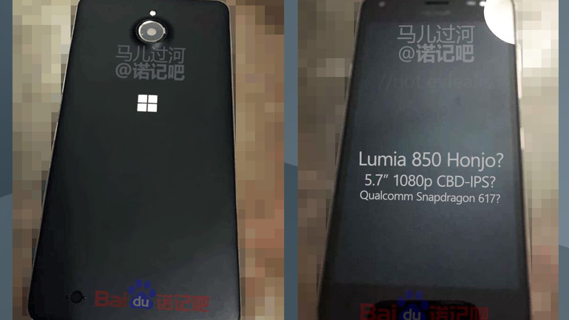 Microsoft Lumia 850 Leak Microsoft Lumia 850 Leak