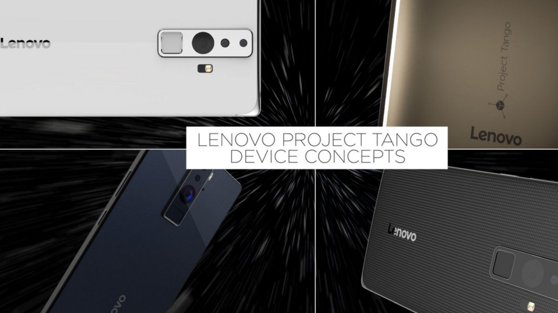 Lenovo Google Project Tango Design Konzepte