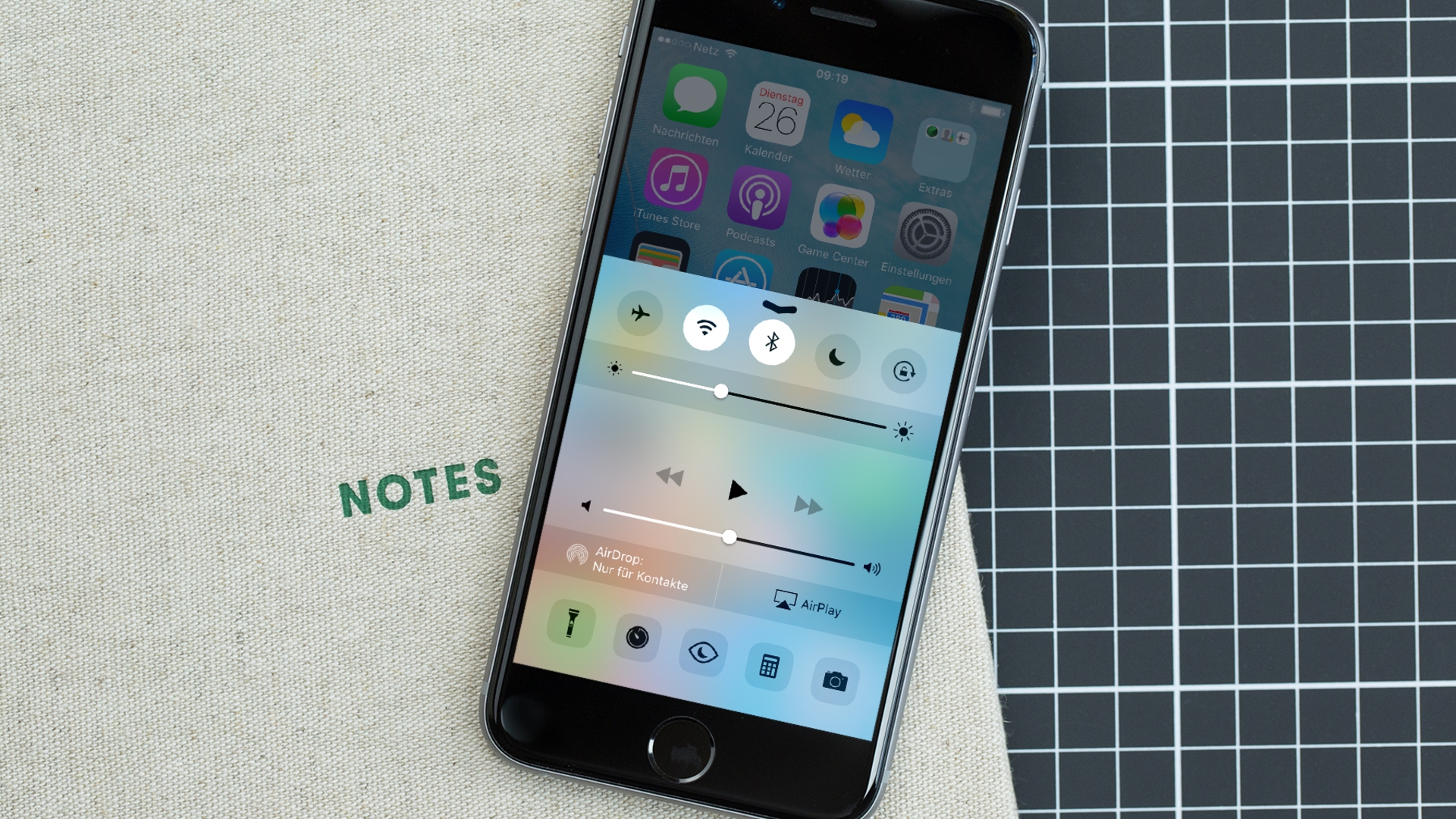 iOS 9.3 Beta 2: Nachtschicht im Kontrollzentrum. iOS 9.3 Beta 2: Nachtschicht im Kontrollzentrum.