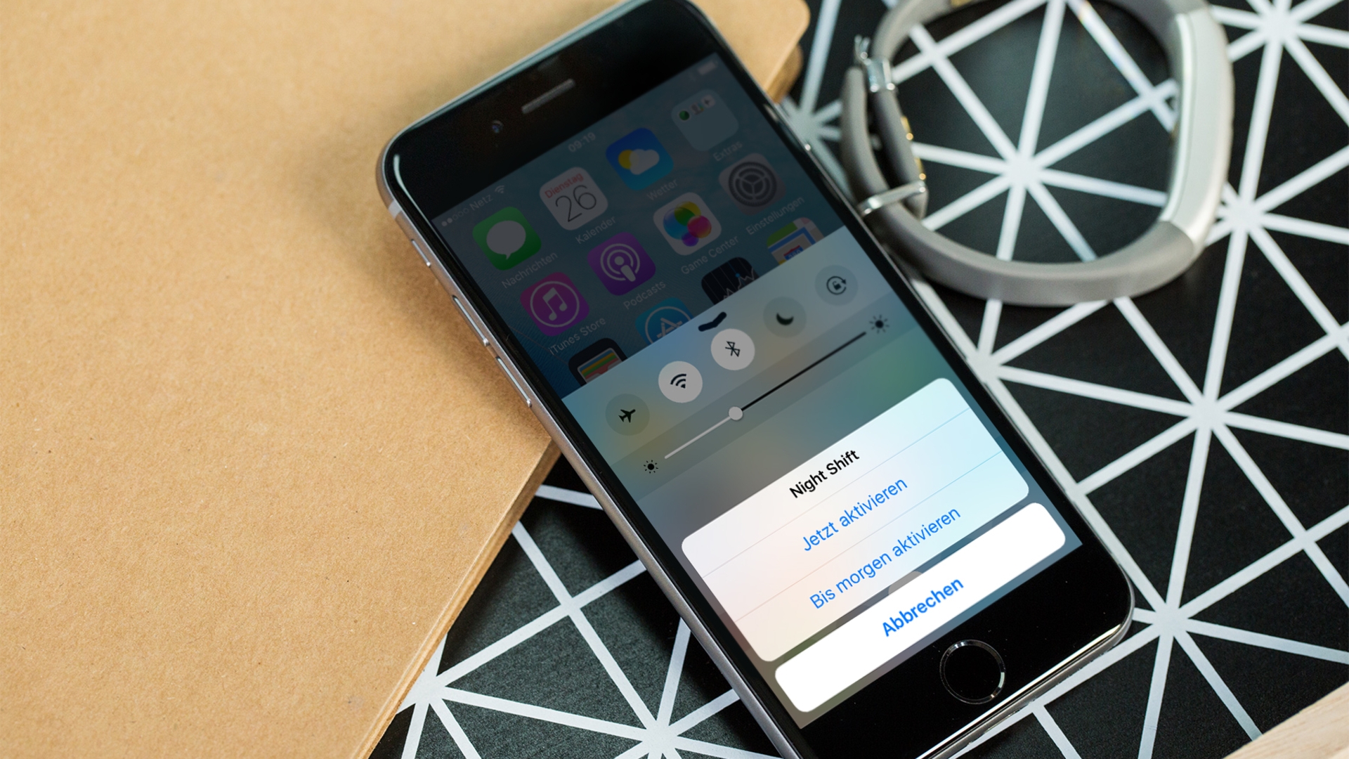 iOS 9.3 Beta 2: Nachtmodus schneller aktivieren. iOS 9.3 Beta 2: Nachtmodus schneller aktivieren.