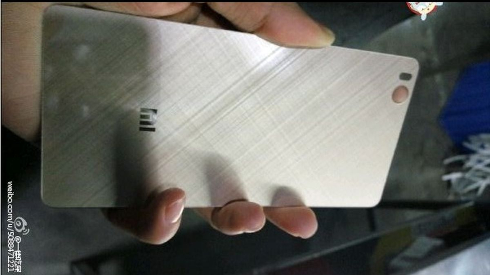 Xiaomi Mi5 Rückseite Leak