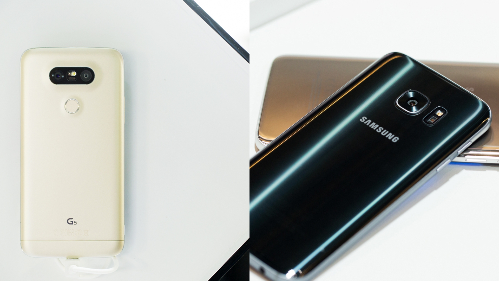LG G5 vs Samsung Galaxy S7 LG G5 vs Samsung Galaxy S7