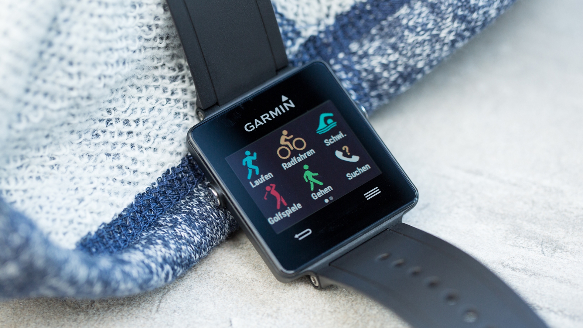 Garmin vivoactive: Mehr Sportuhr als Smartwatch.