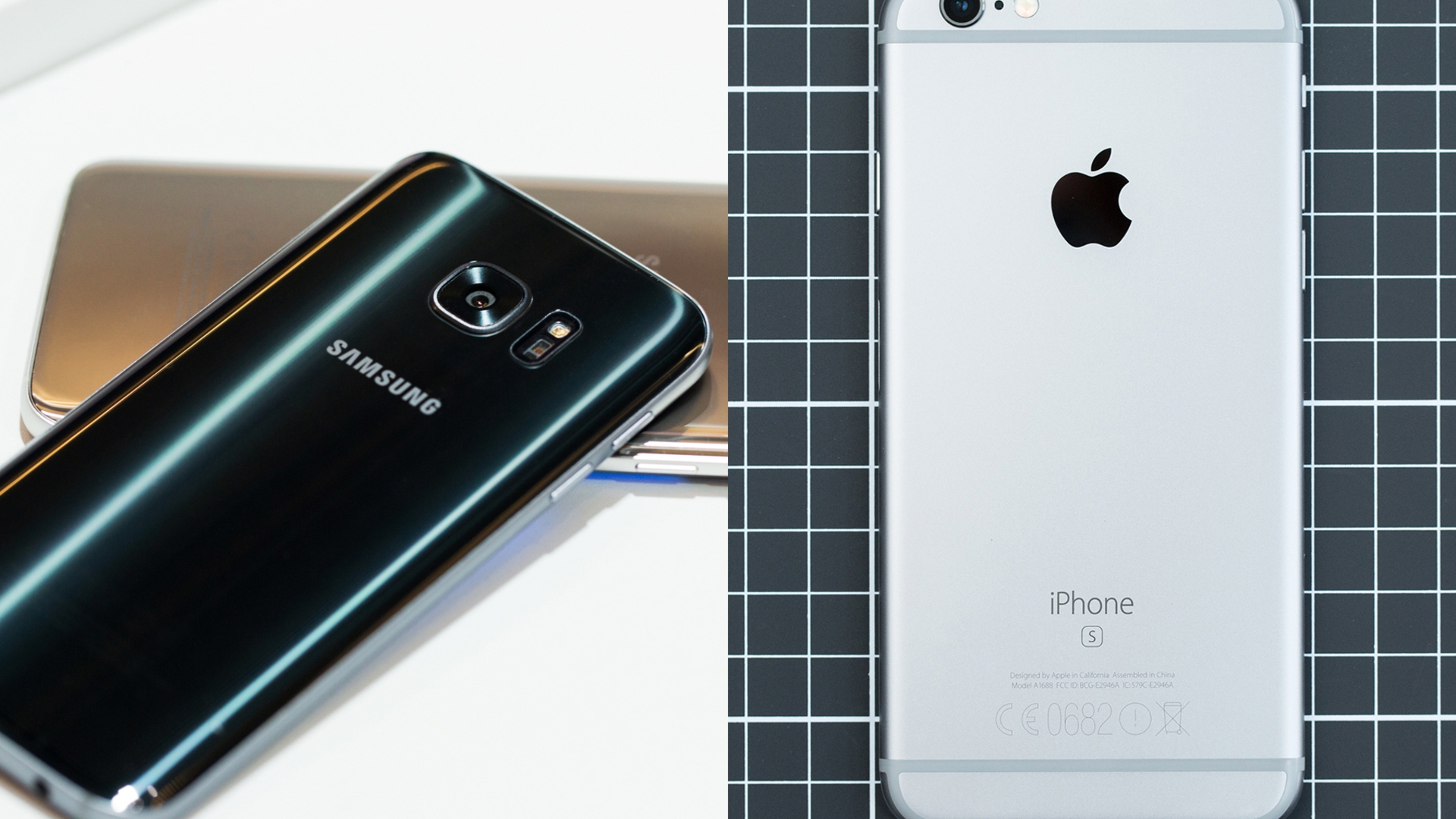 Samsung Galaxy S7 vs. iPhone 6s Samsung Galaxy S7 vs. iPhone 6s
