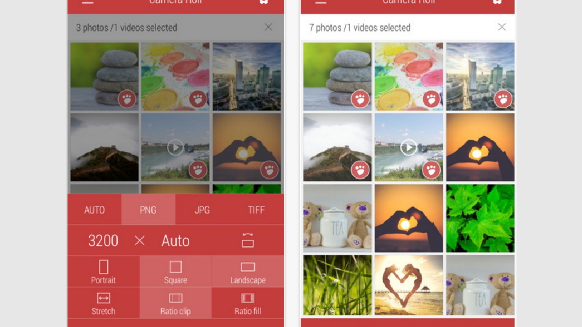 Desqueeze App für iOS Desqueeze App für iOS