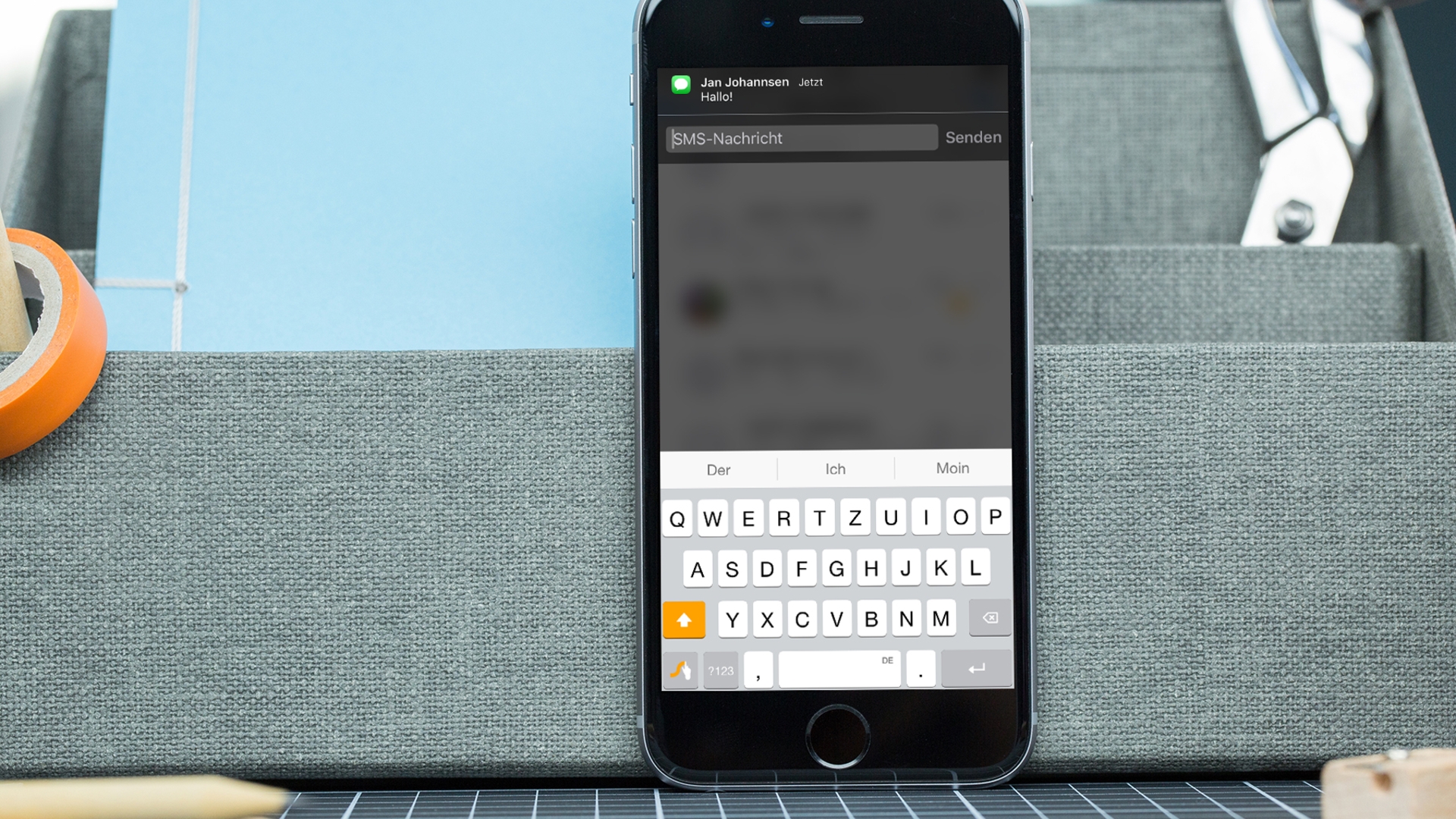 Nachrichten beantworten, ohne die App zu wechseln Nachrichten beantworten, ohne die App zu wechseln