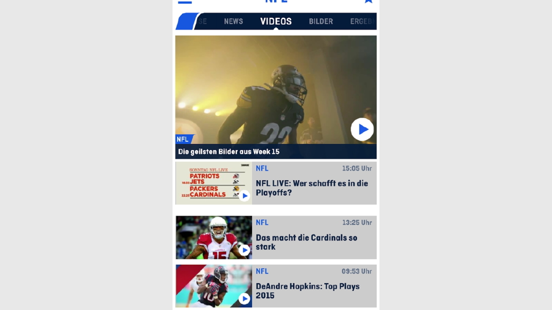 ran App American Football NFL Super Bowl