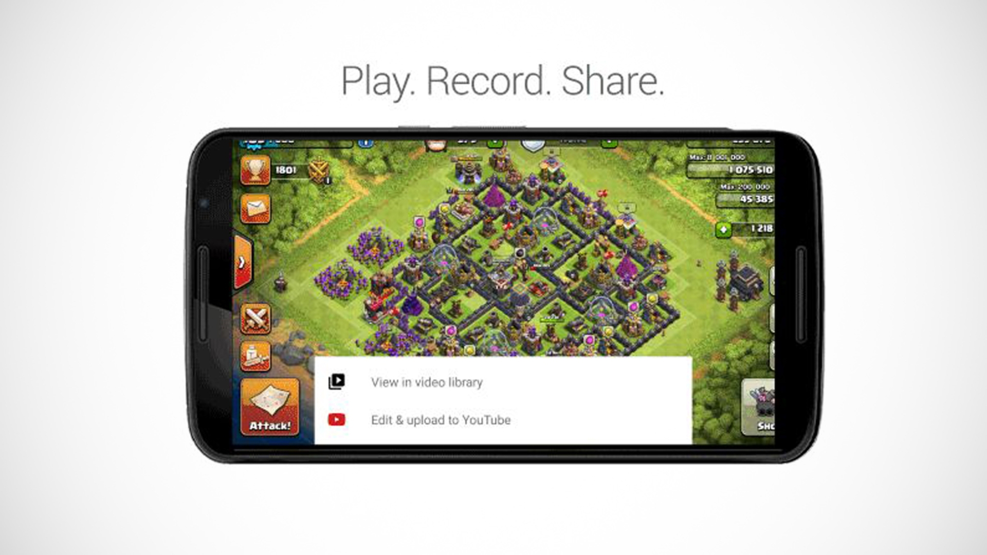 Clash of Clans im YouTube-Streaming