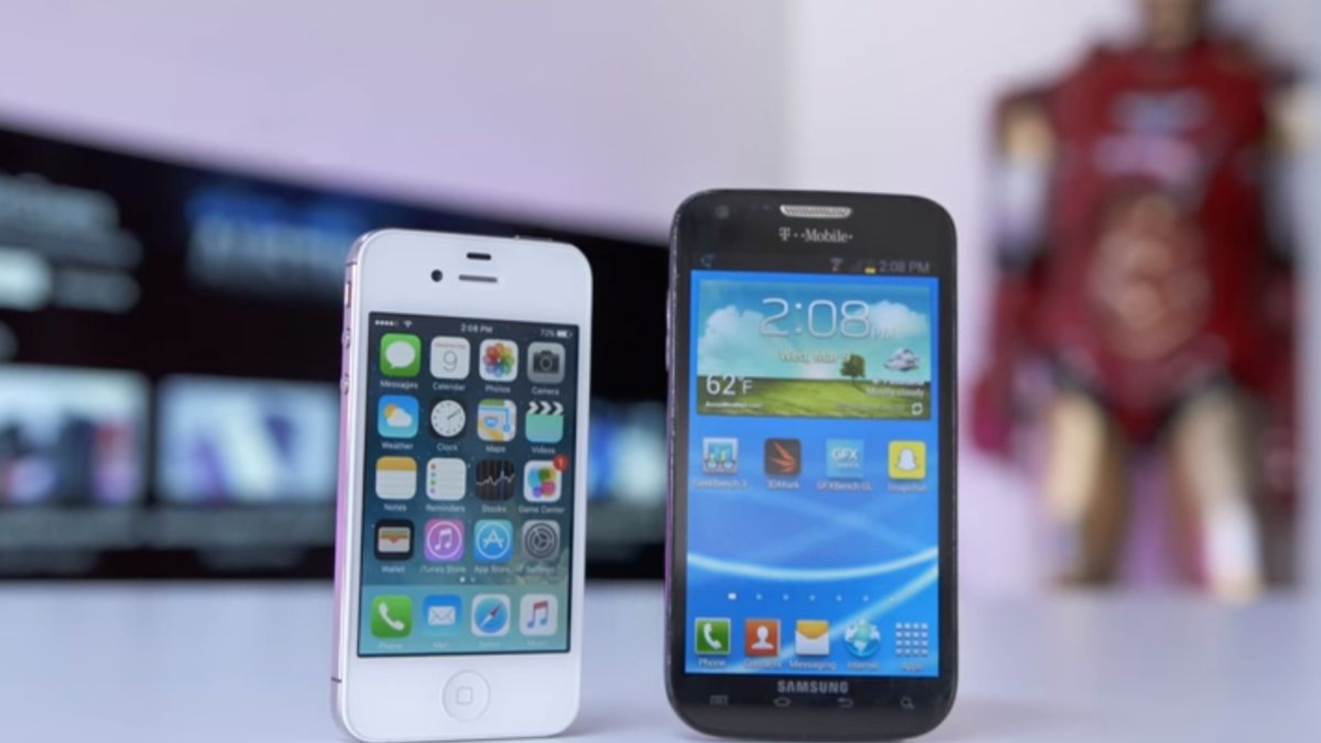 iPhone 4s vs. Galaxy S2 2016