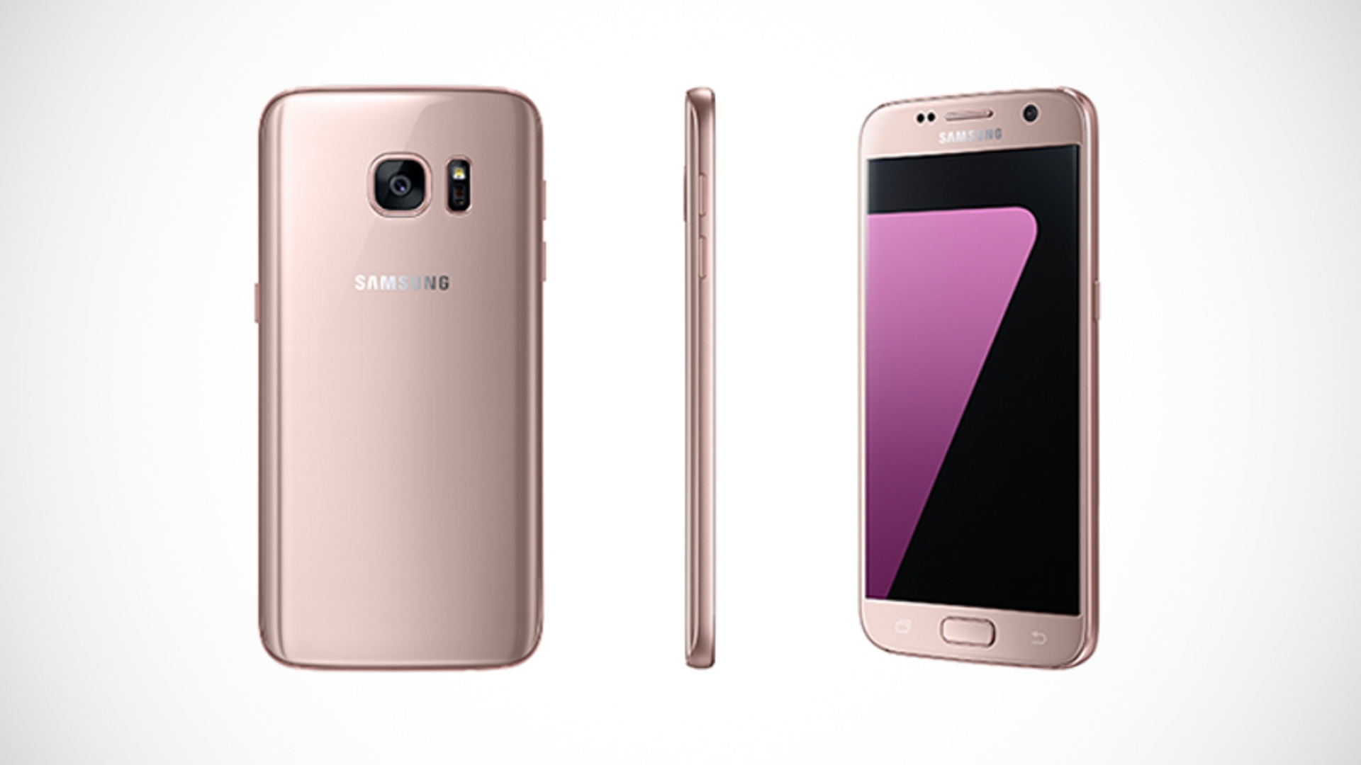 Galaxy S7 Pink Gold