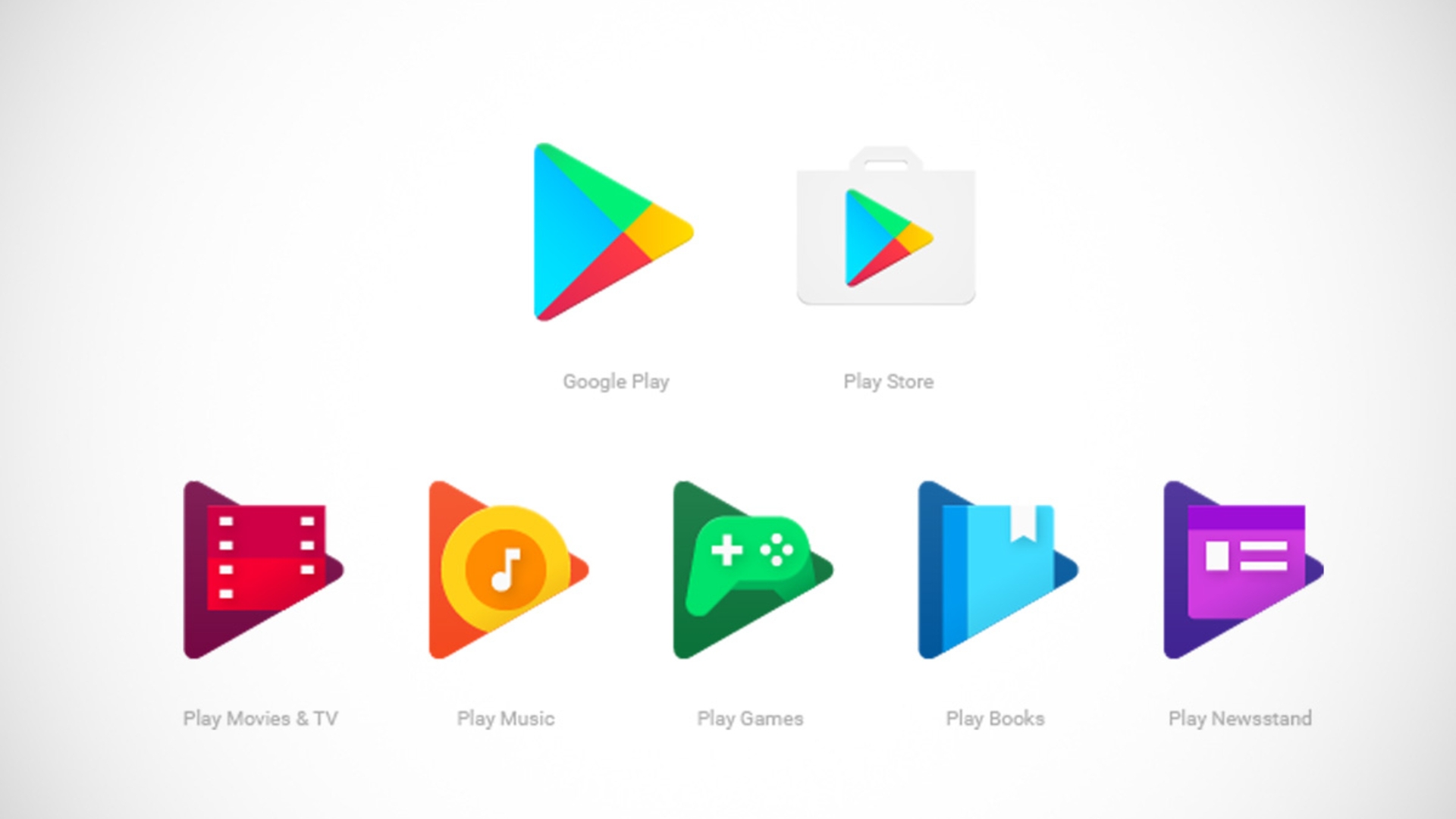 Google Play Neue Icons Google Play Neue Icons