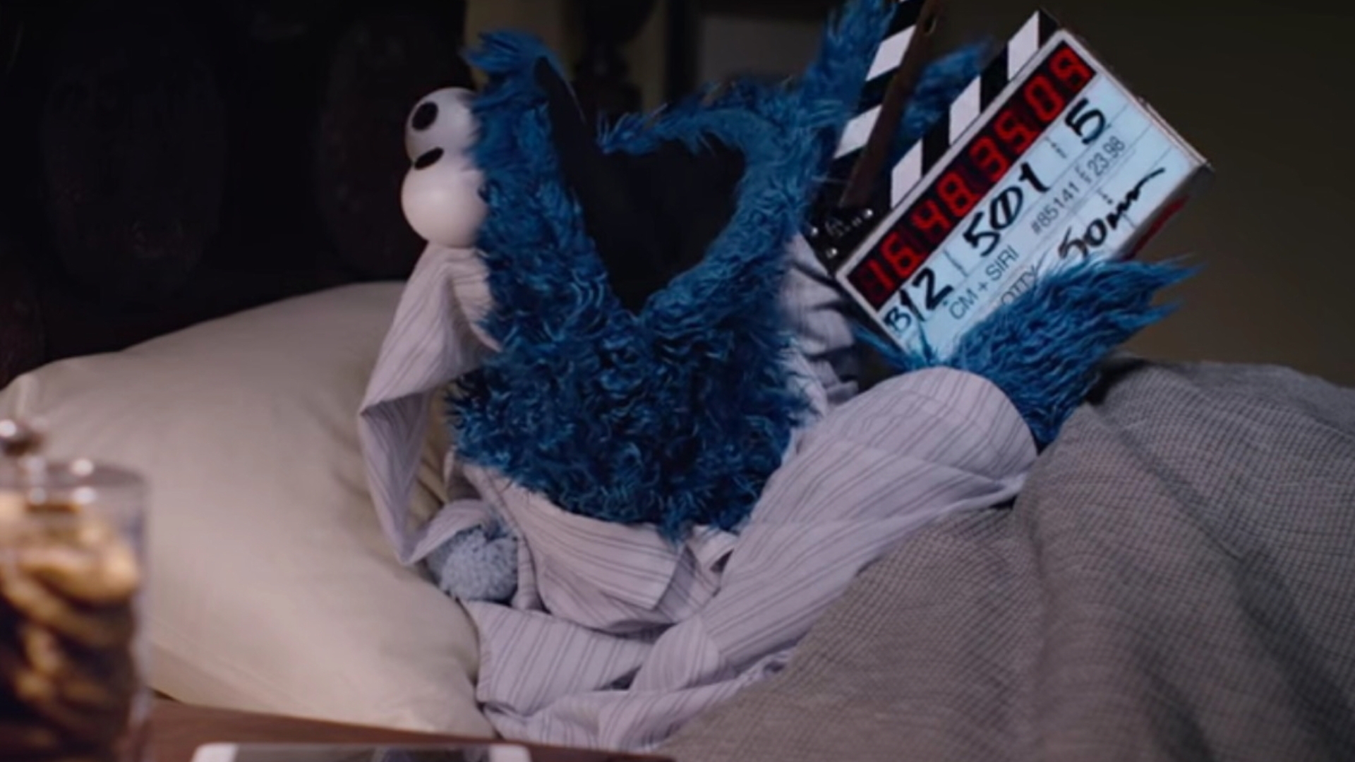 Krümelmonster Apple Siri Werbung iPhone 6s Krümelmonster Apple Siri Werbung iPhone 6s