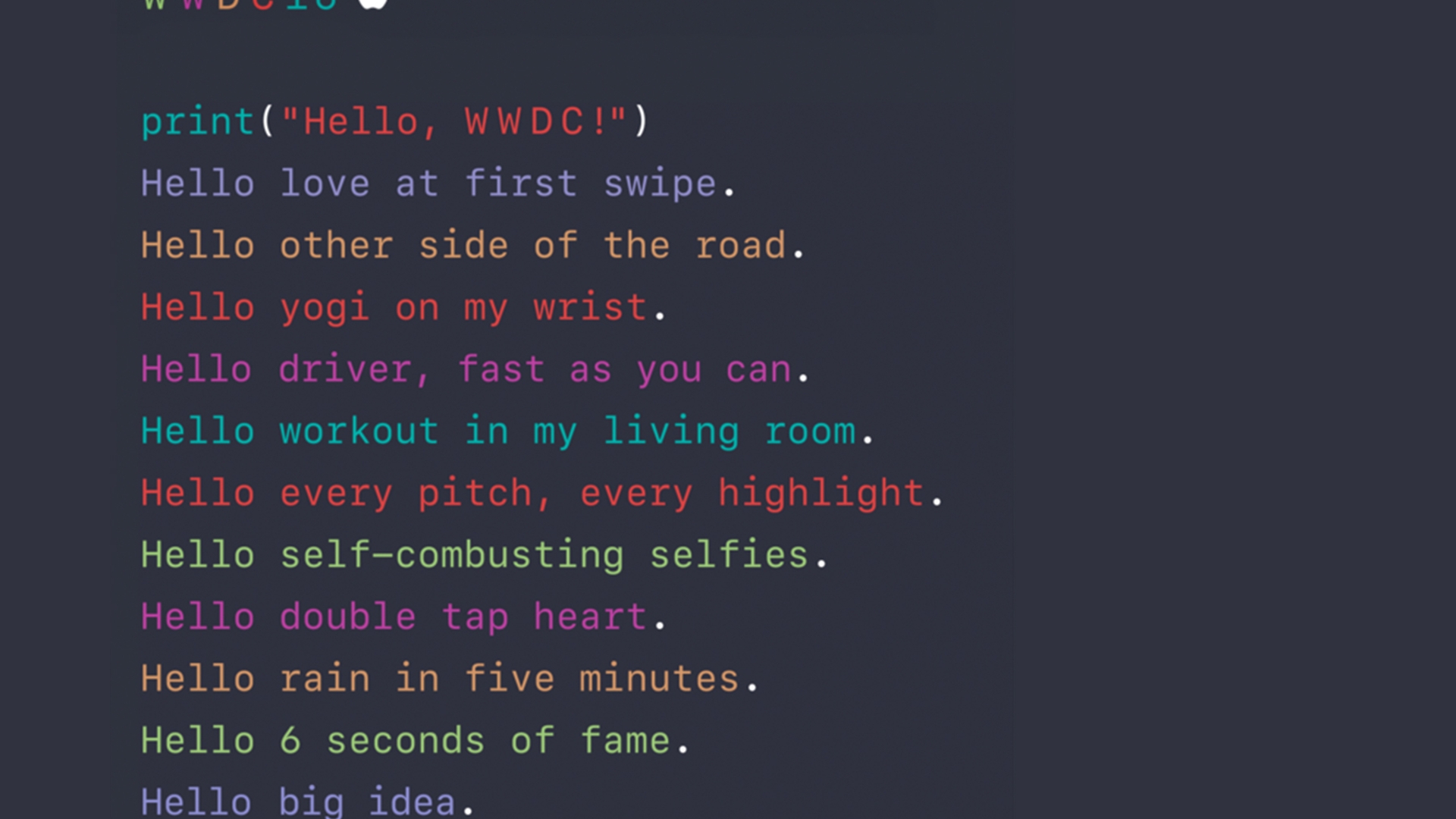 Einladung zur WWDC 2016 Einladung zur WWDC 2016