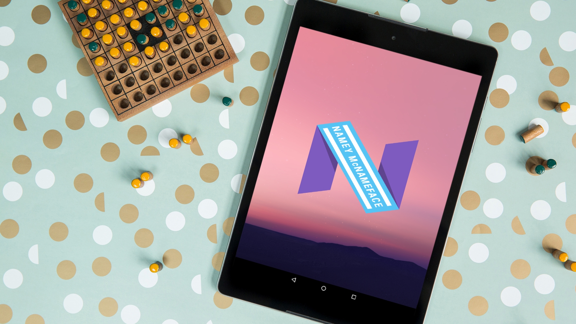 Android N Nexus 9 Easter Egg