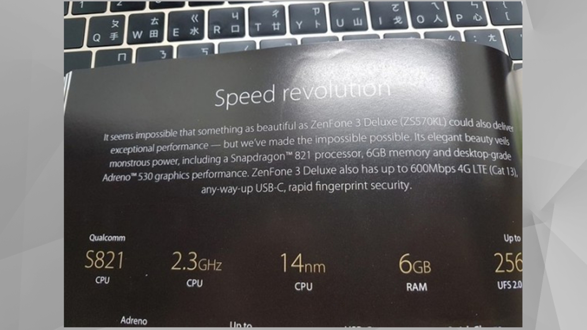 Asus ZenFone 3 Deluxe Snapdragon 821 GizmoChina Asus ZenFone 3 Deluxe Snapdragon 821 GizmoChina