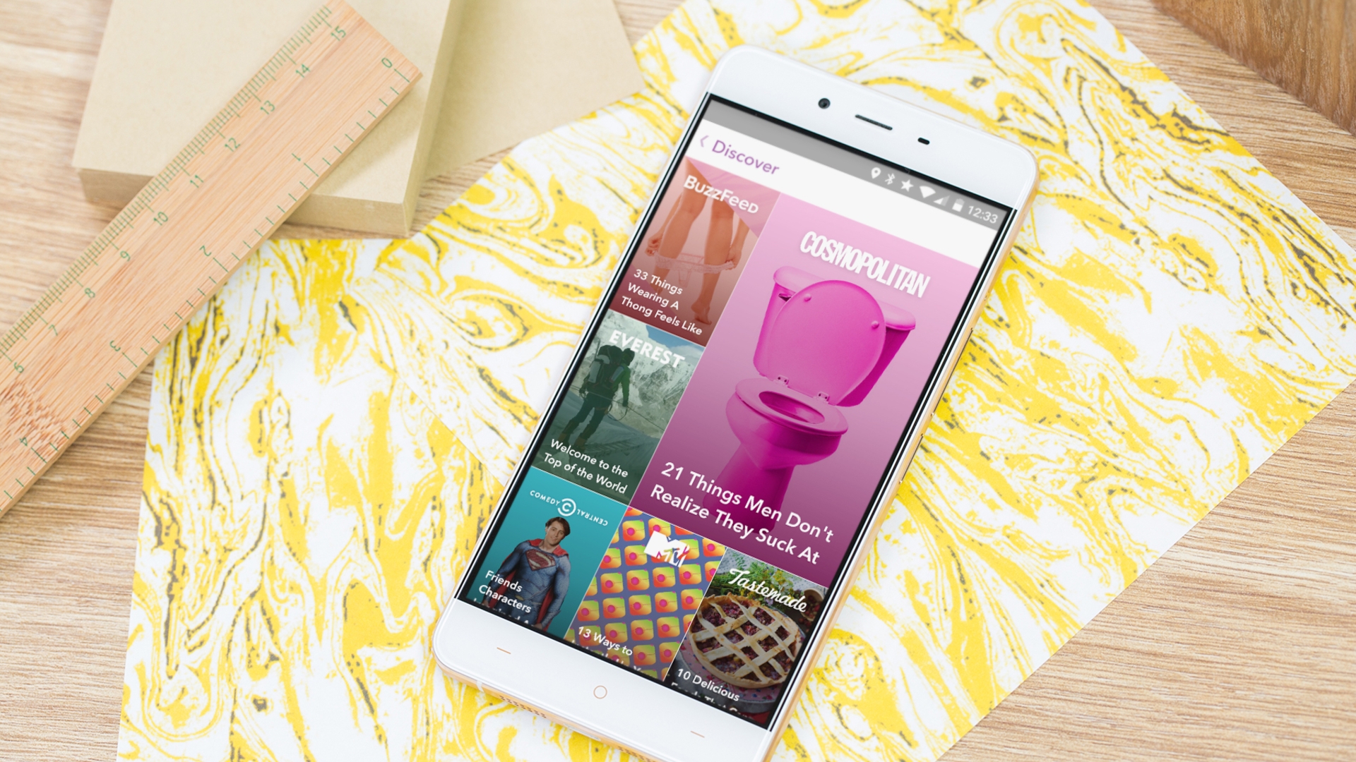 Snapchat Discover Snapchat Discover