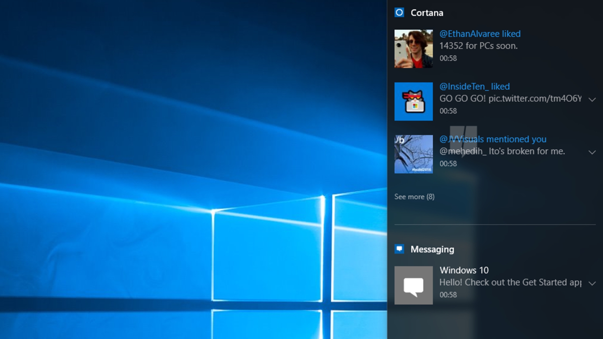 Windows 10 Notifications