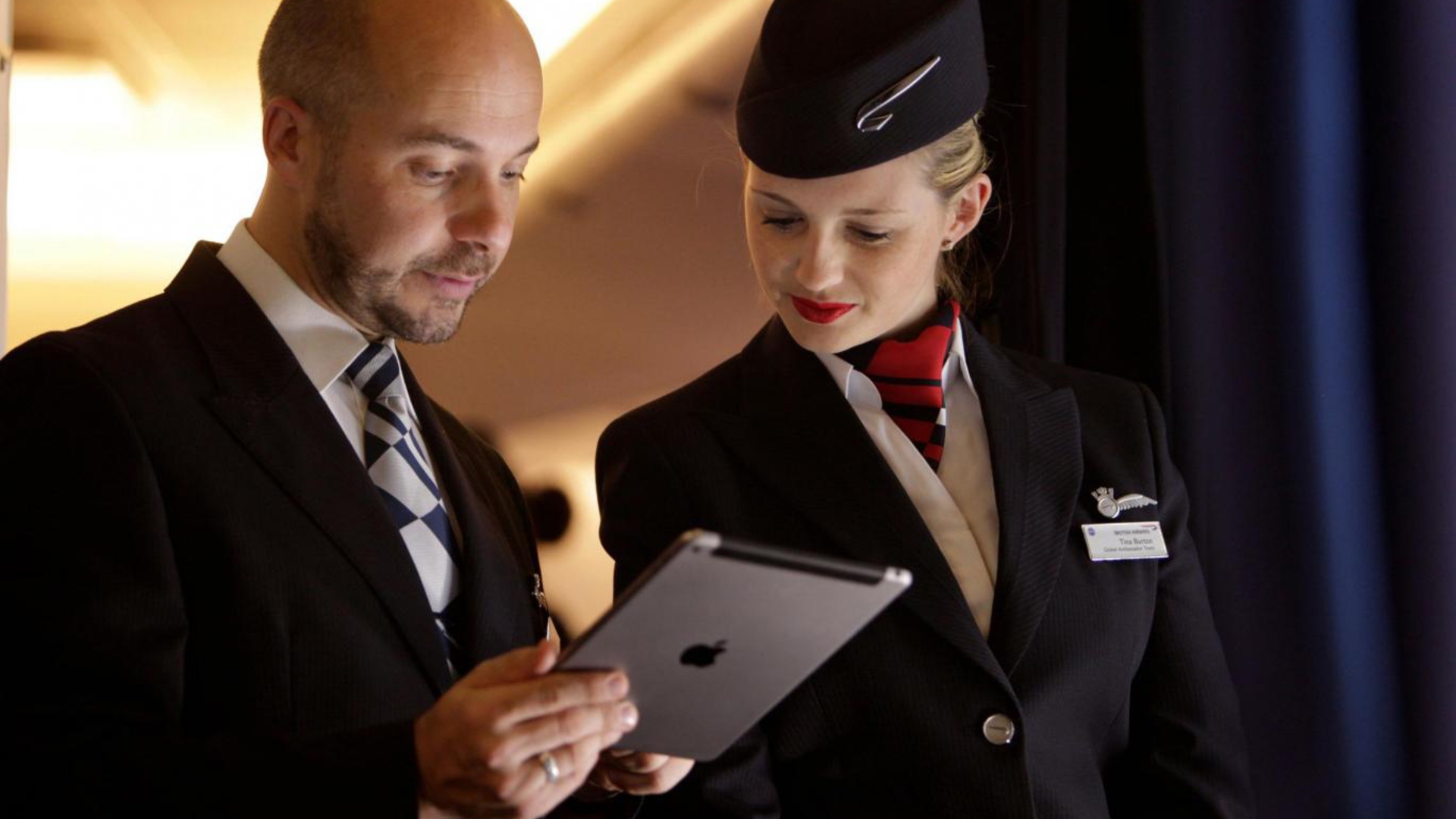 British Airways mit iPad British Airways mit iPad