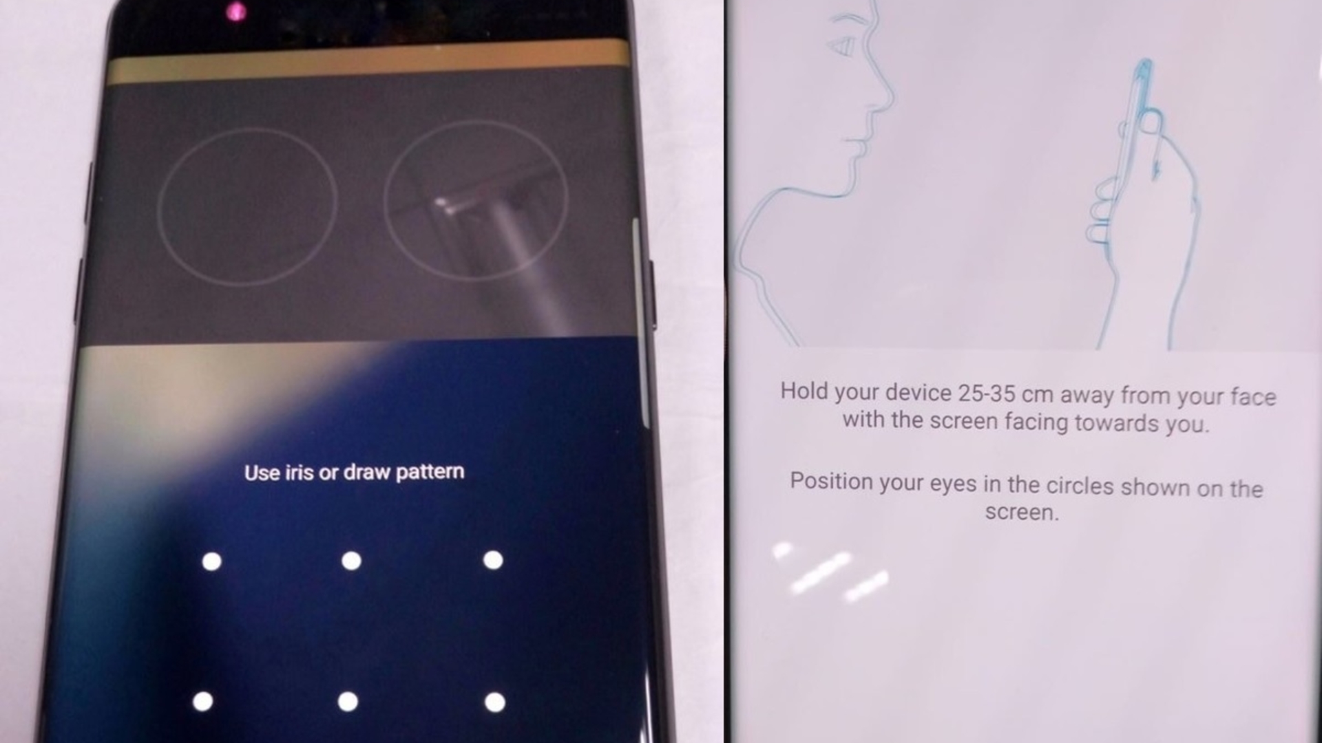 Galaxy Note 7 Irisscanner Leak Weibo 23NoRi
