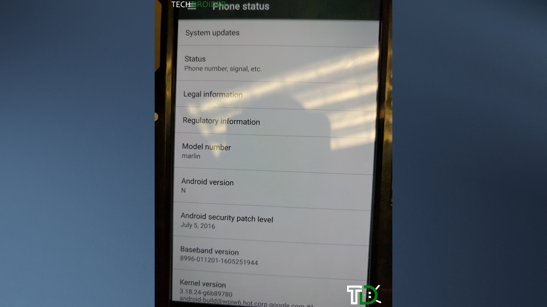 HTC Nexus Marlin TechDroider HTC Nexus Marlin TechDroider