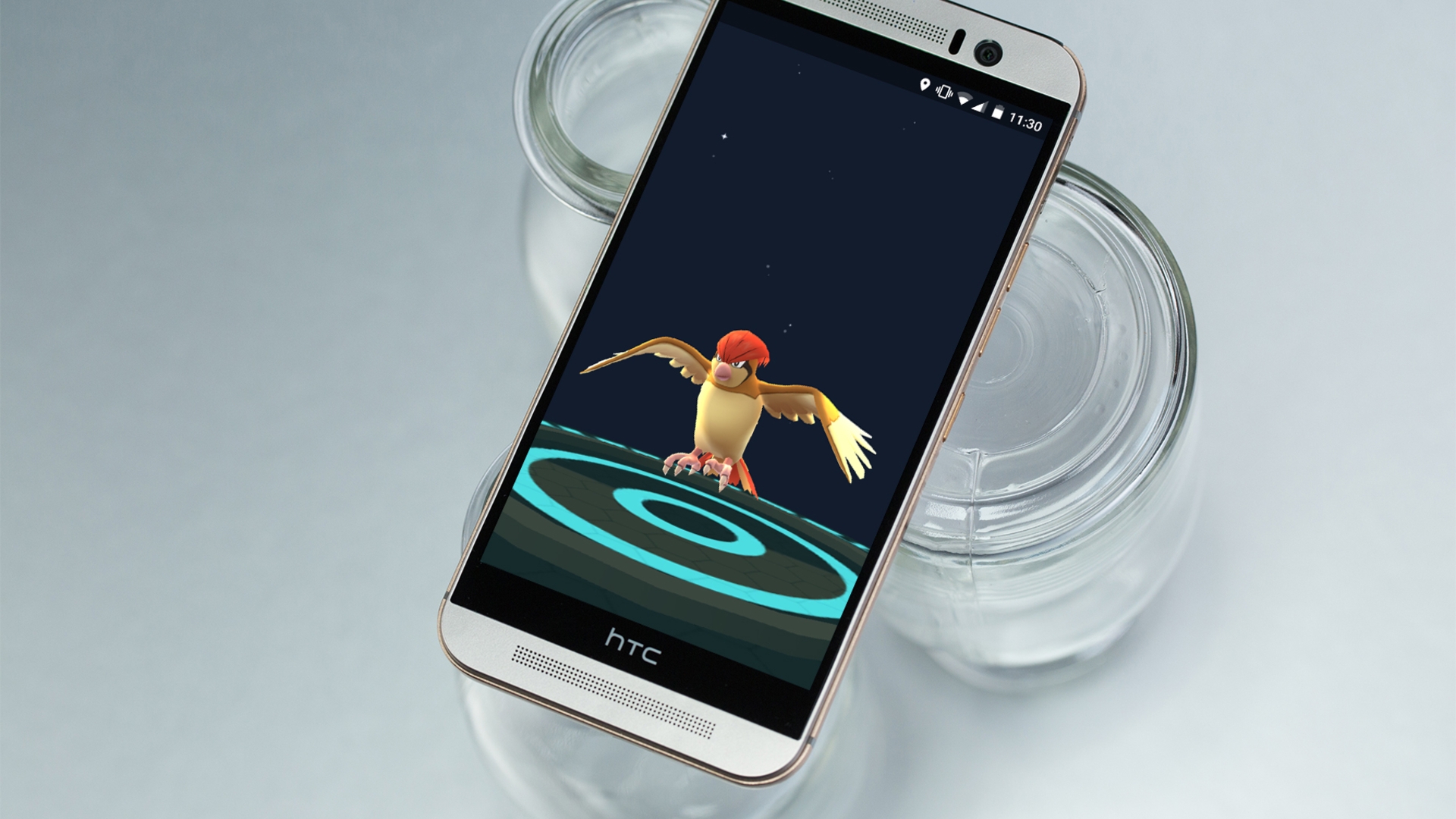 Pokémon GO: Aus einem Taubsi wird ein Tauboga. Pokémon GO: Aus einem Taubsi wird ein Tauboga.