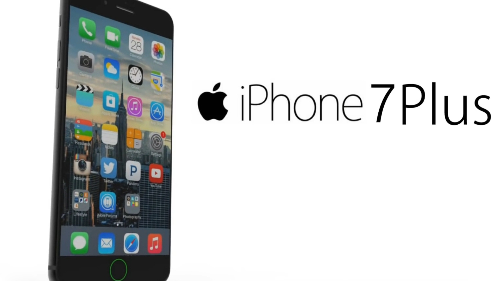 iPhone 7 Plus kapazitiver Homebutton Konzept iPhone 7 Plus kapazitiver Homebutton Konzept