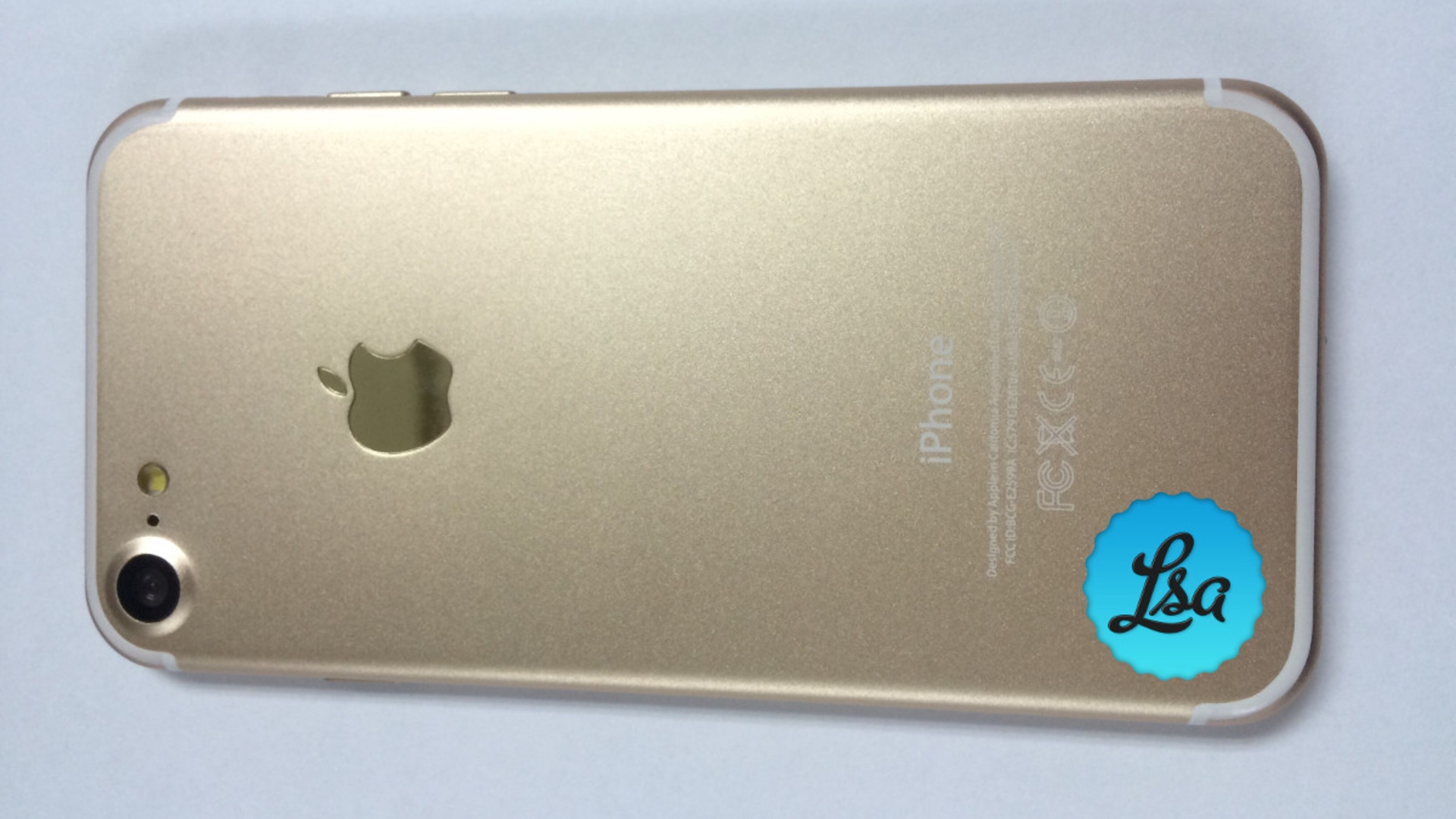iPhone 7 Gold Rückseite iPhone 7 Gold Rückseite