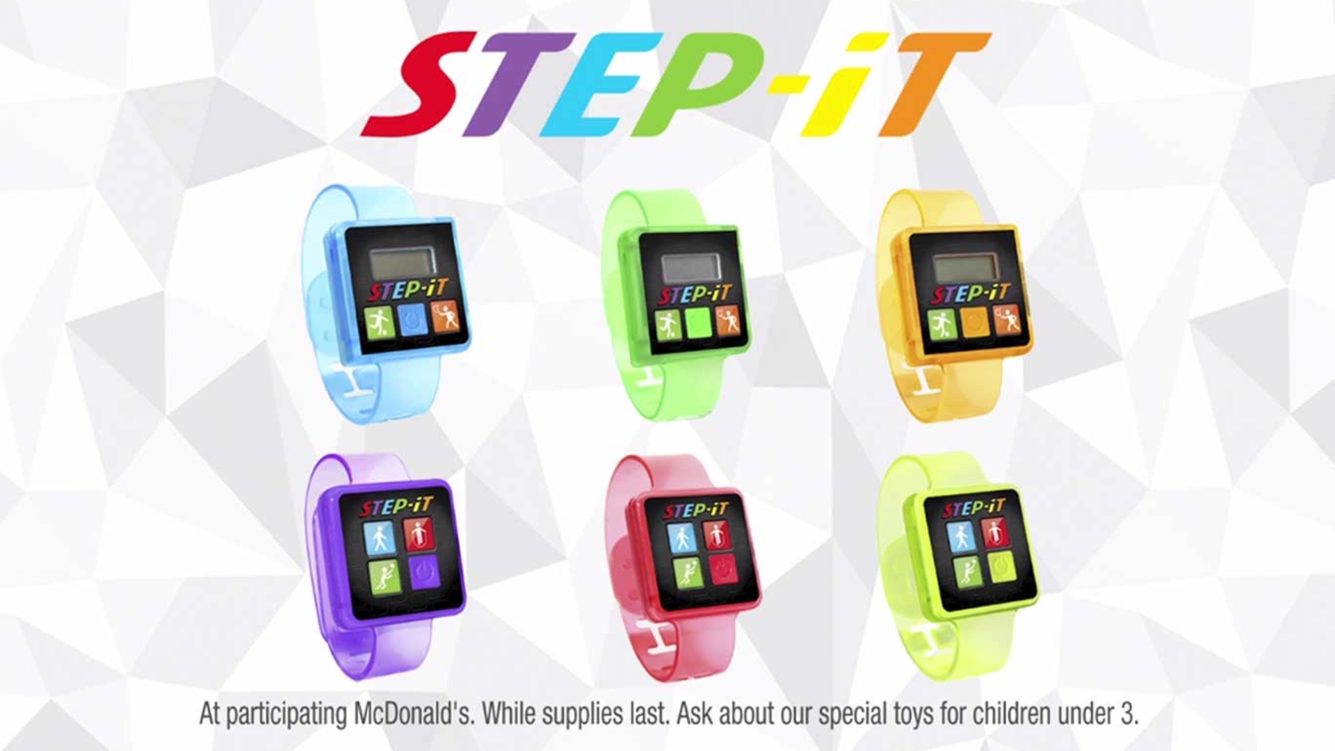 Wearable Step-it McDonalds Wearable fitnesstracker