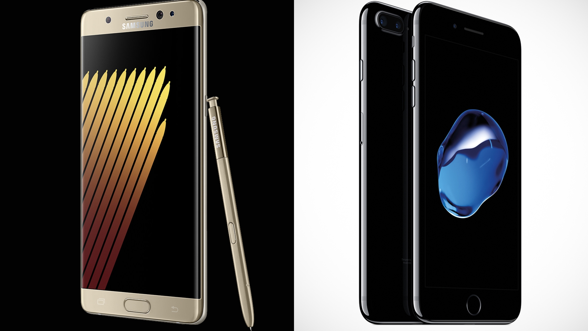 Samsung Galaxy Note 7 vs iPhone 7 Plus