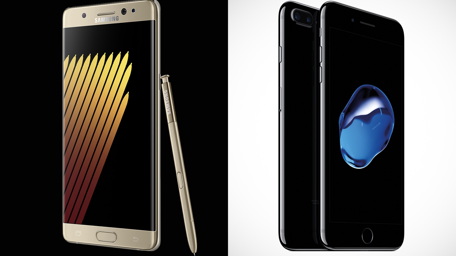 Samsung Galaxy Note 7 vs iPhone 7 Plus Samsung Galaxy Note 7 vs iPhone 7 Plus