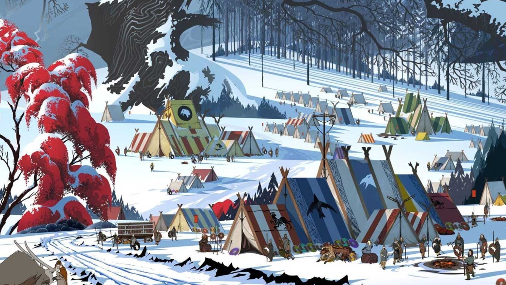 Banner Saga 2 Pressebild Screenshot Banner Saga 2 Pressebild Screenshot ohne Zitat