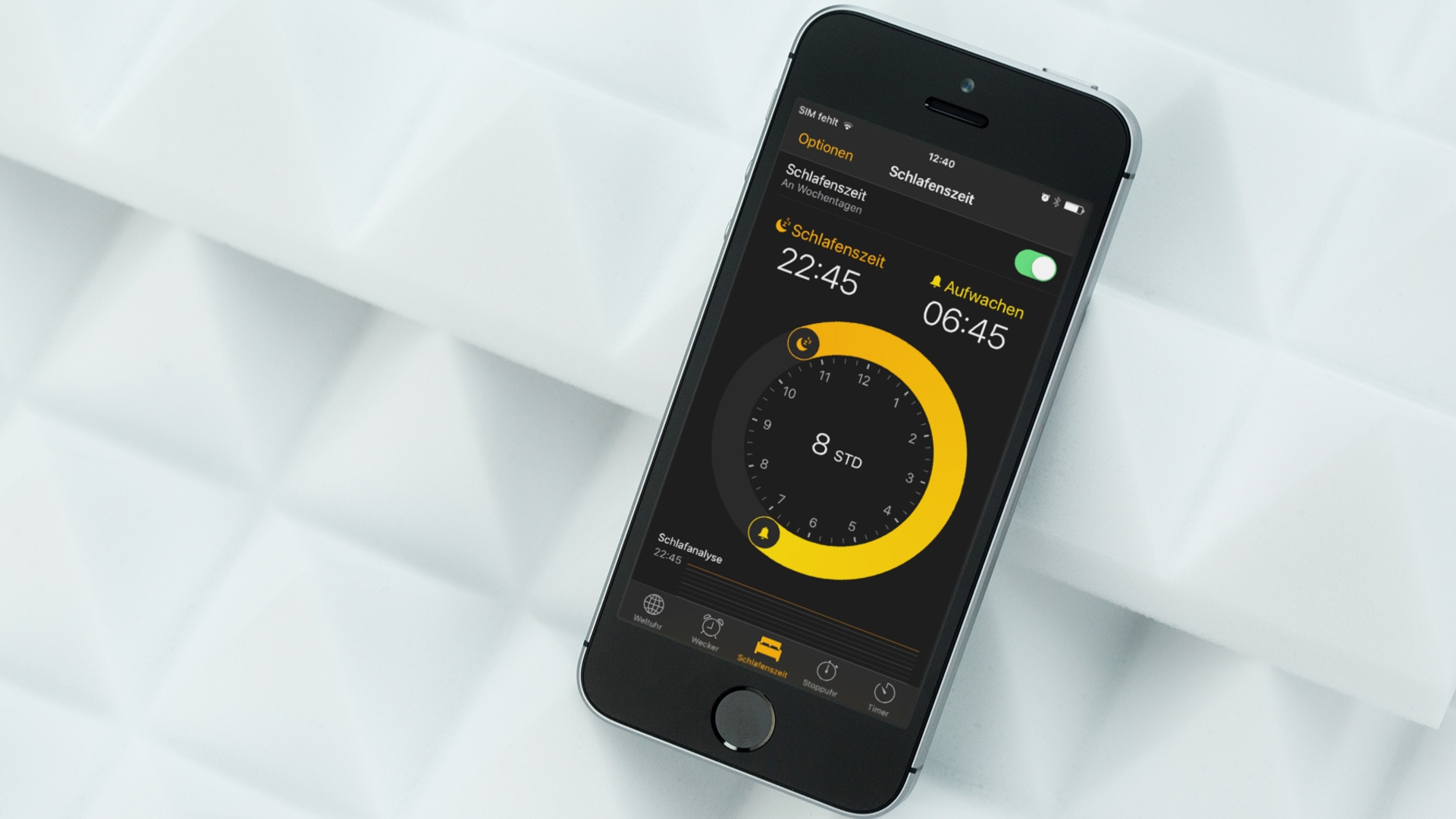 iOS 10 schickt Euch rechtzeitig ins Bett. iOS 10 schickt Euch rechtzeitig ins Bett.